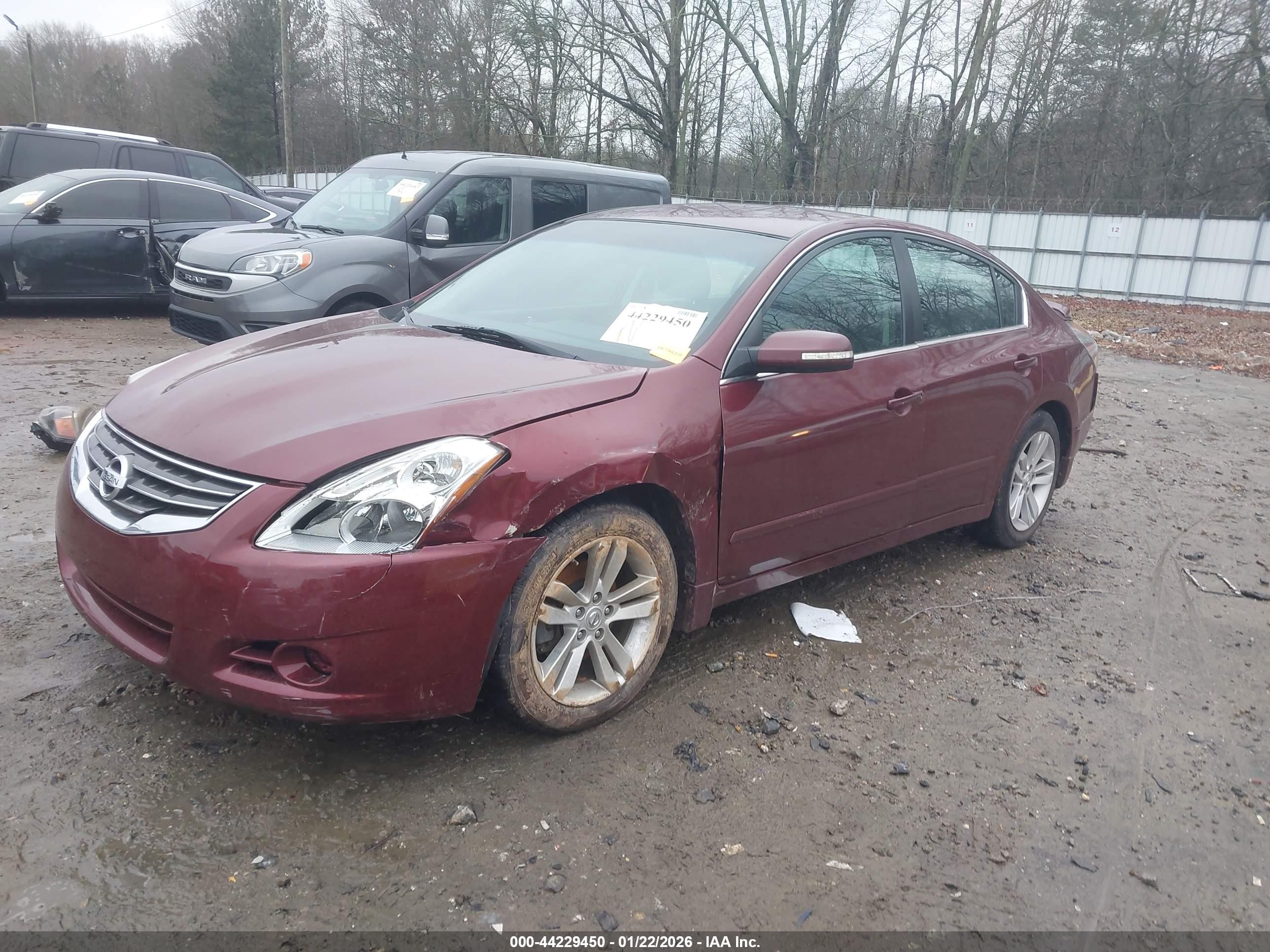 2010 Nissan Altima 3.5 Sr Red vin: 1N4BL2AP6AN466498