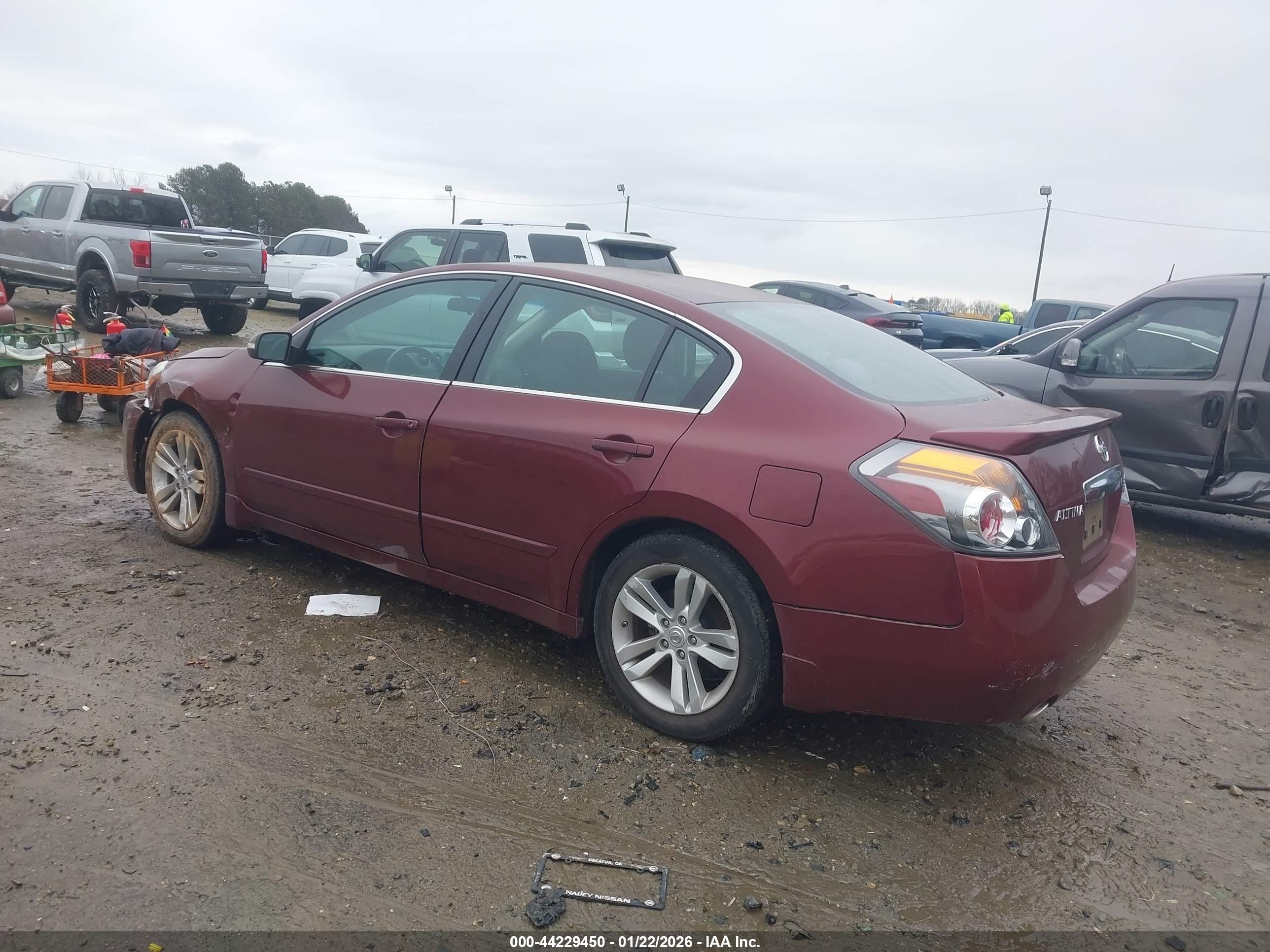 2010 Nissan Altima 3.5 Sr Red vin: 1N4BL2AP6AN466498