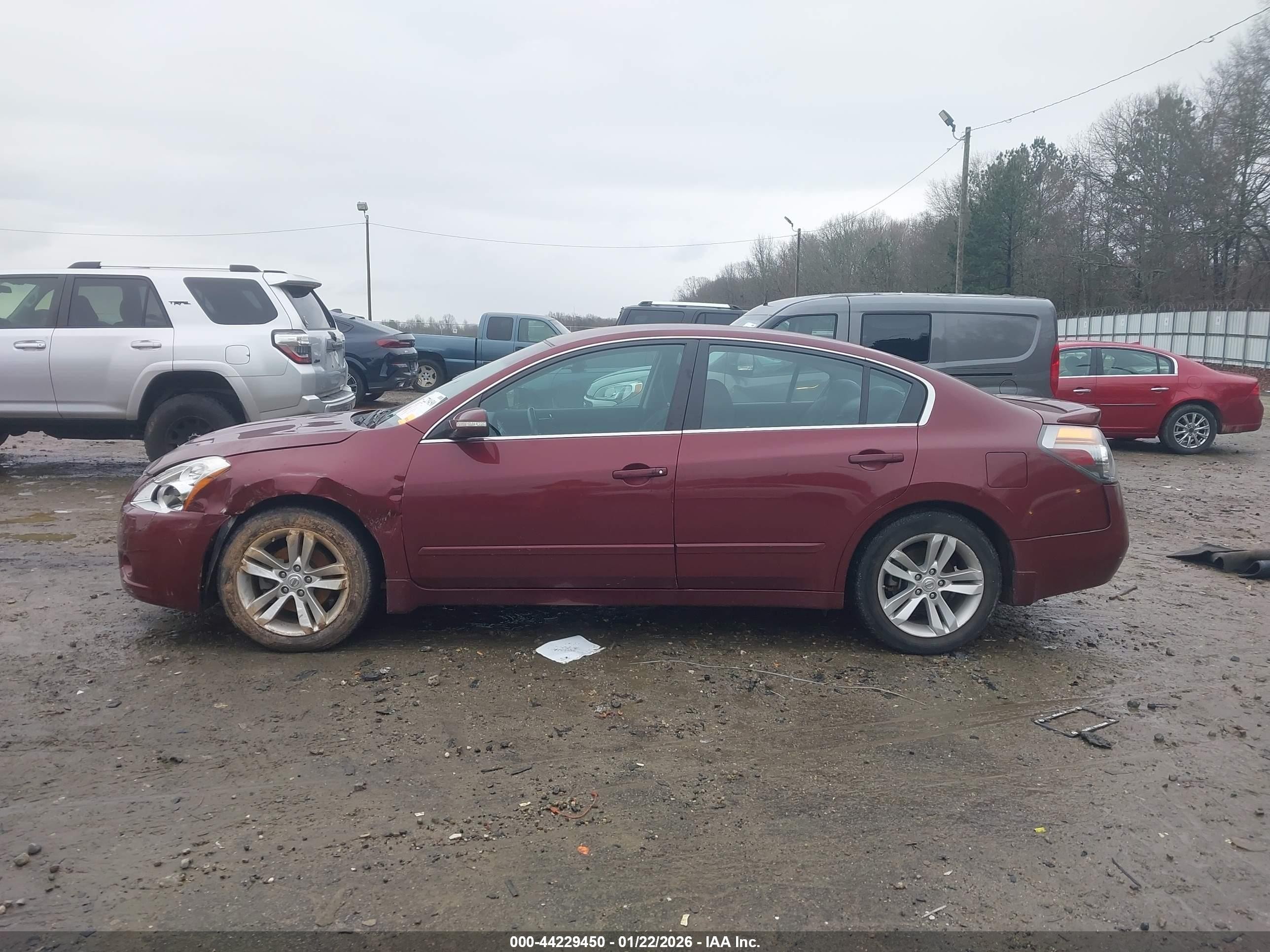 2010 Nissan Altima 3.5 Sr Red vin: 1N4BL2AP6AN466498