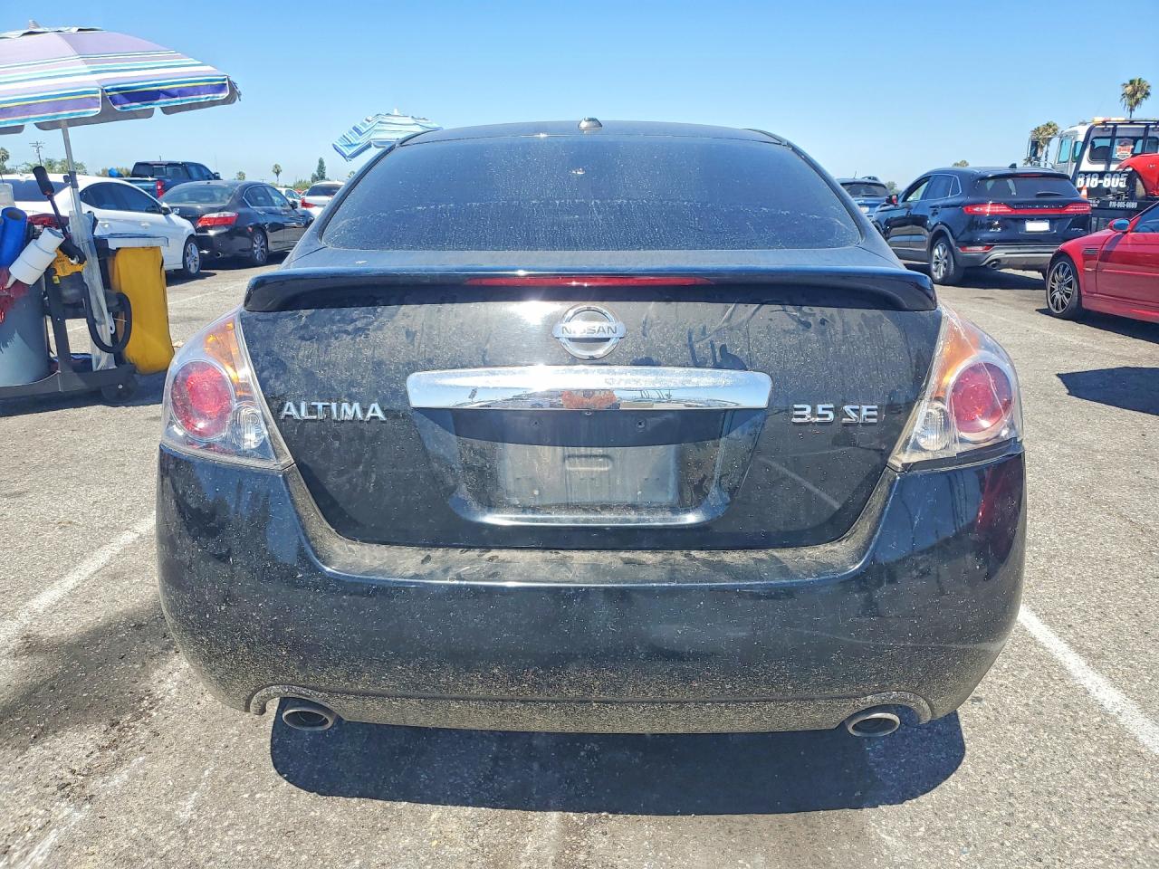 2010 Nissan Altima Sr Черный vin: 1N4BL2AP6AN528806