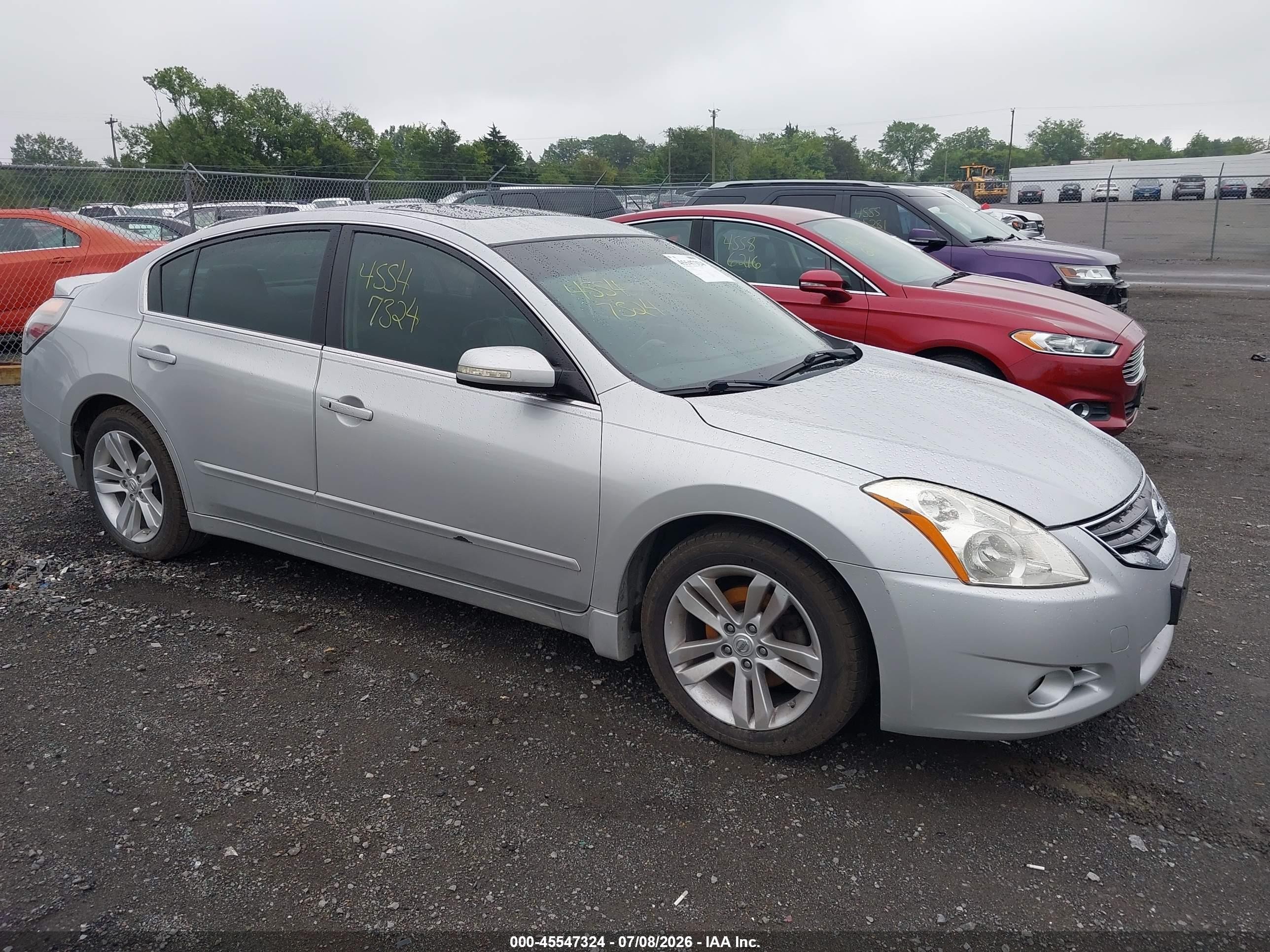 2011 Nissan Altima 3.5 Sr Silver vin: 1N4BL2AP6BN407842