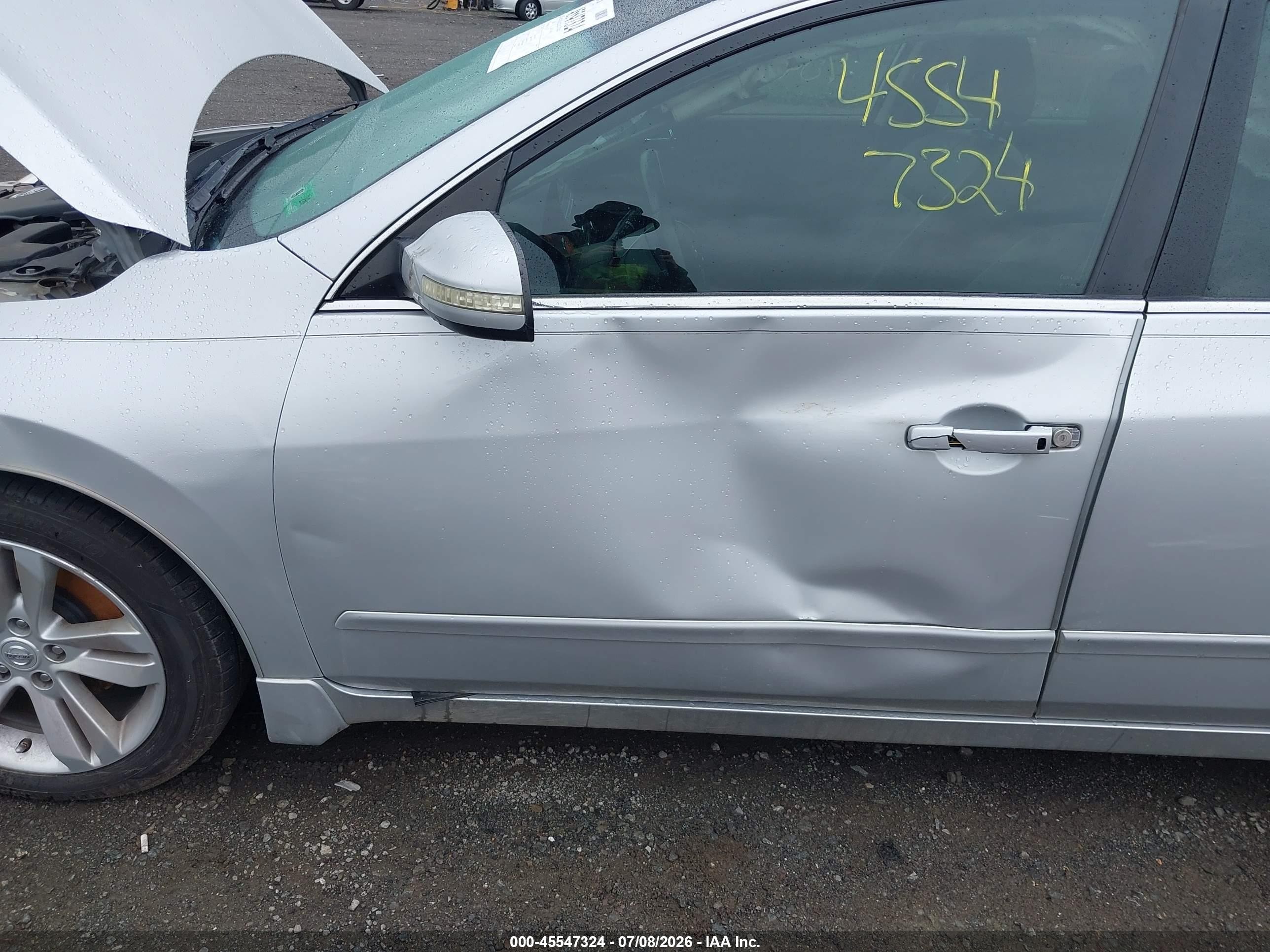 2011 Nissan Altima 3.5 Sr Silver vin: 1N4BL2AP6BN407842
