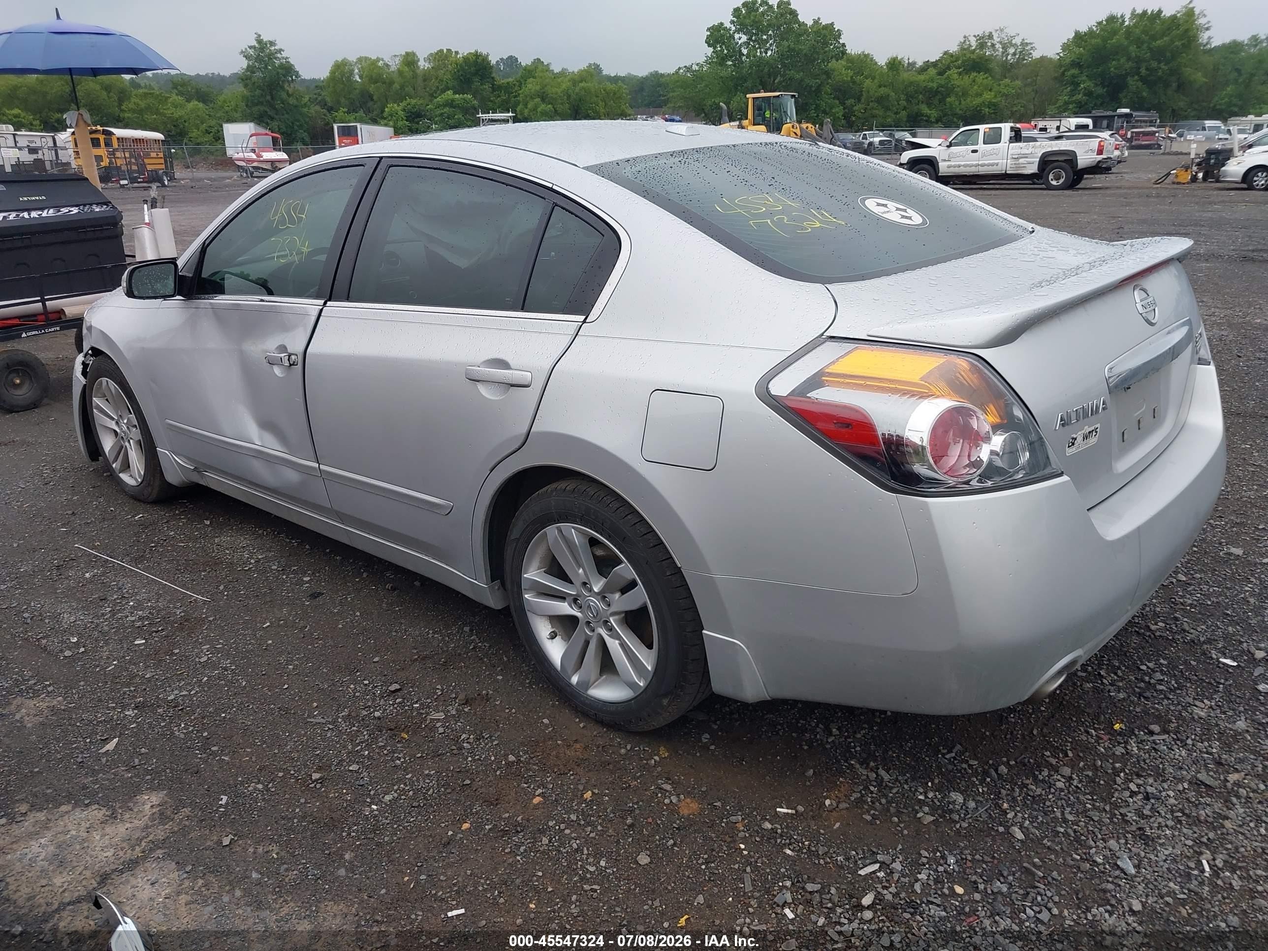 2011 Nissan Altima 3.5 Sr Silver vin: 1N4BL2AP6BN407842