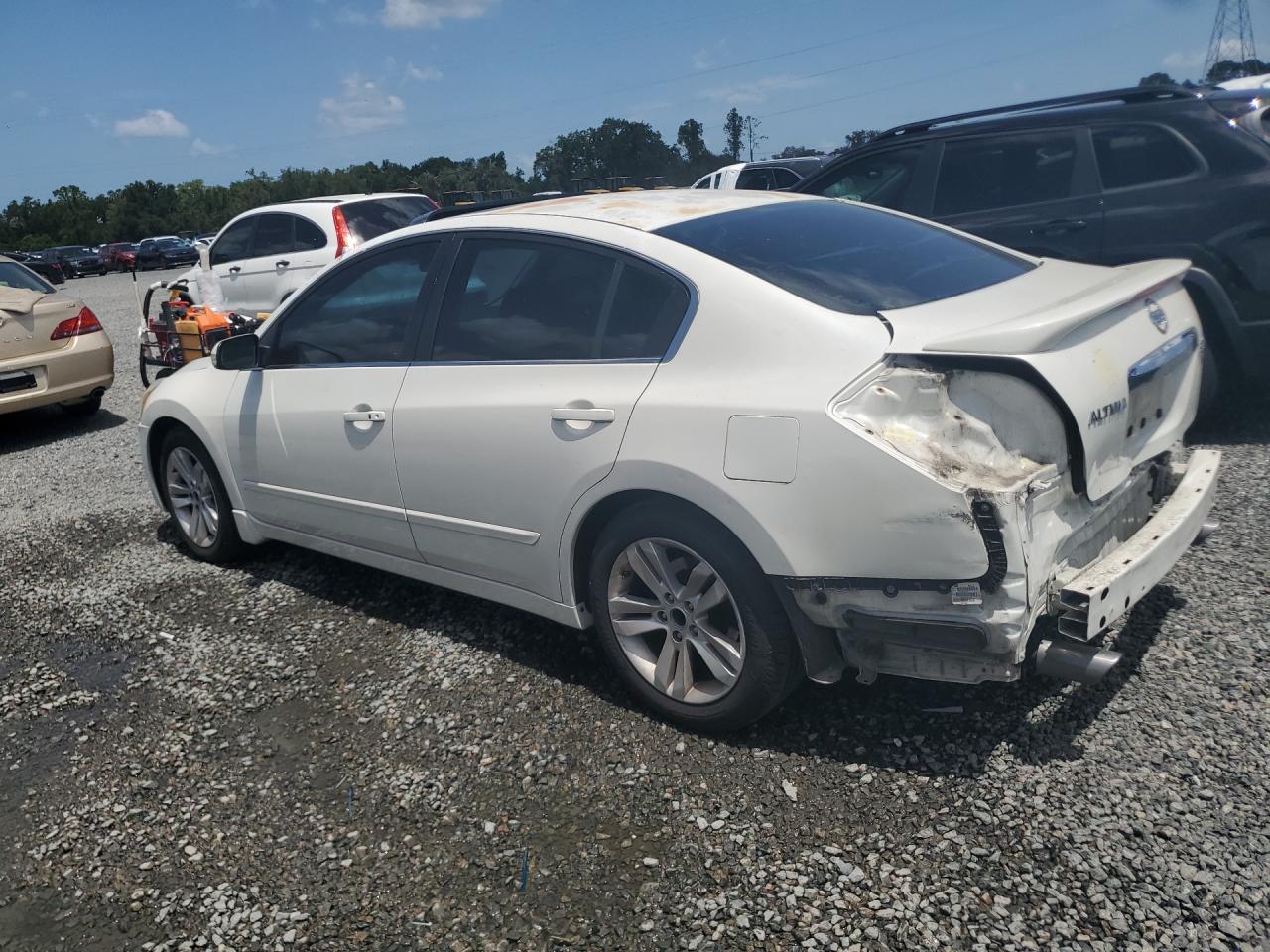 2011 Nissan Altima Sr White vin: 1N4BL2AP6BN435527