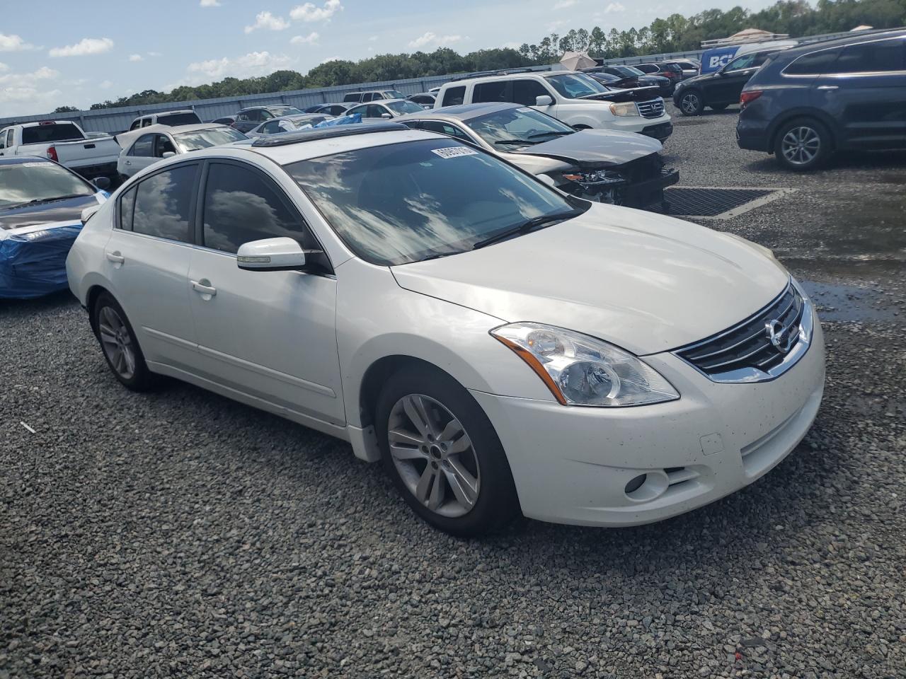 2011 Nissan Altima Sr White vin: 1N4BL2AP6BN435527