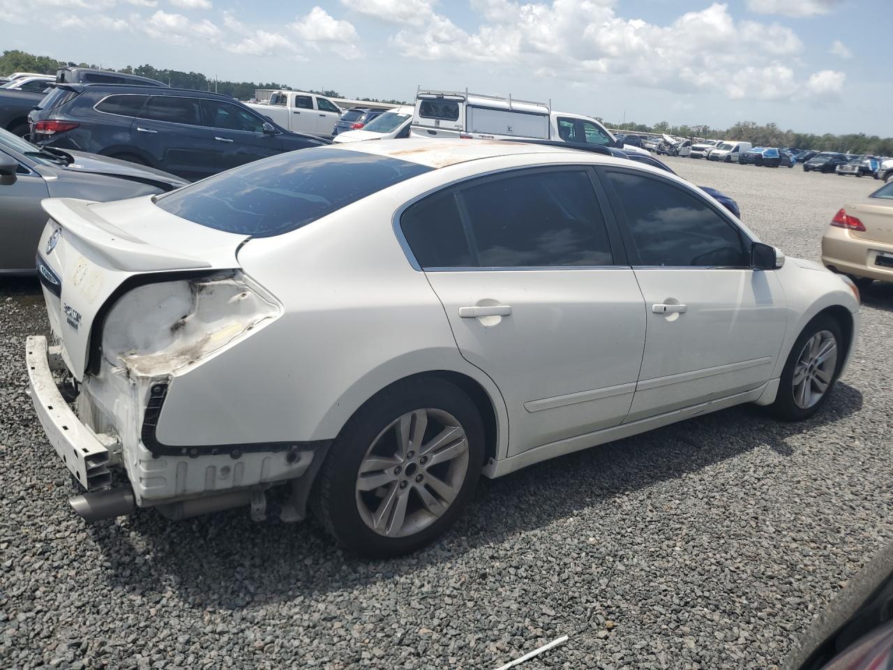 2011 Nissan Altima Sr White vin: 1N4BL2AP6BN435527