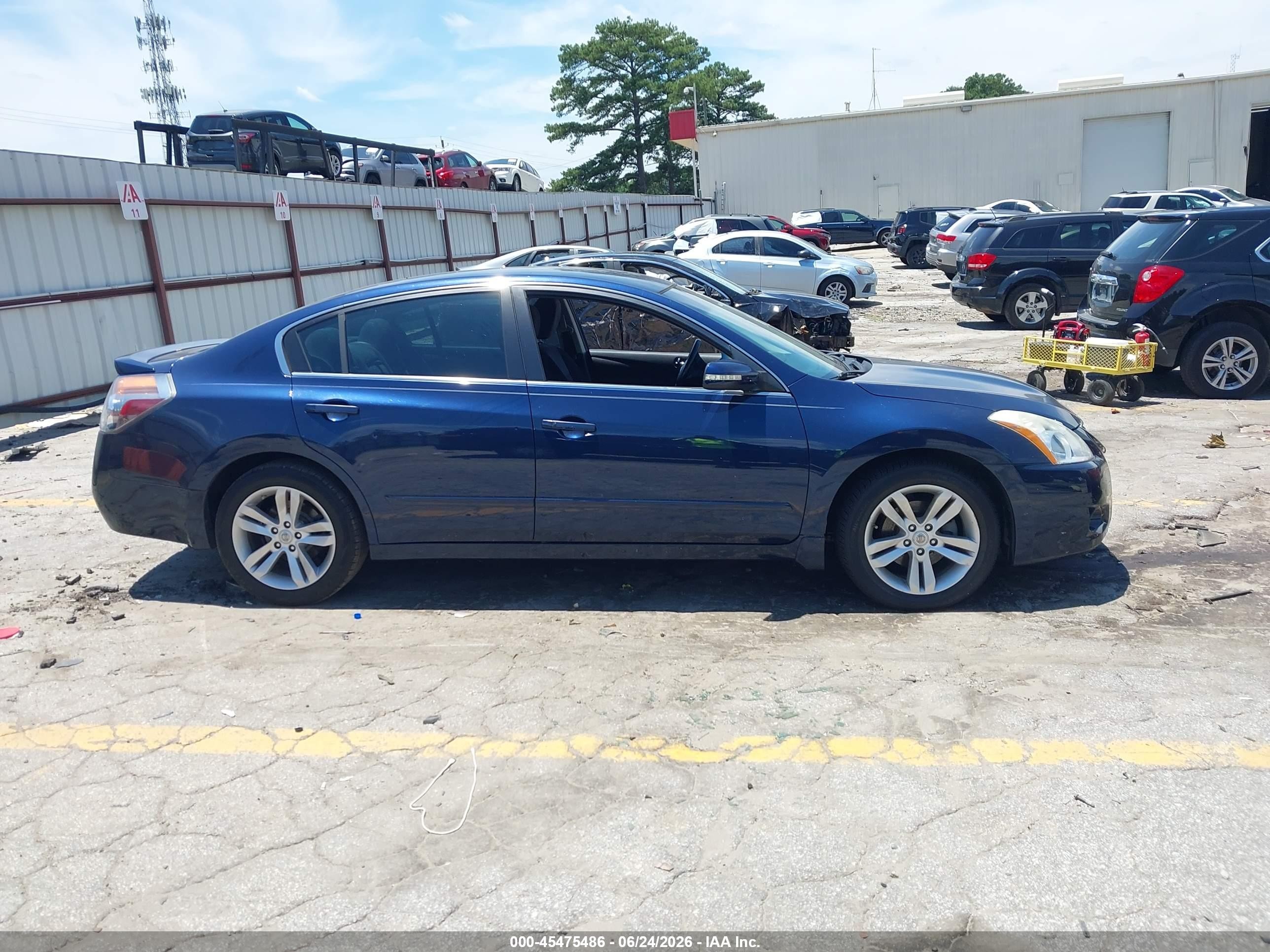 2012 Nissan Altima 3.5 Sr Blue vin: 1N4BL2AP6CC155653
