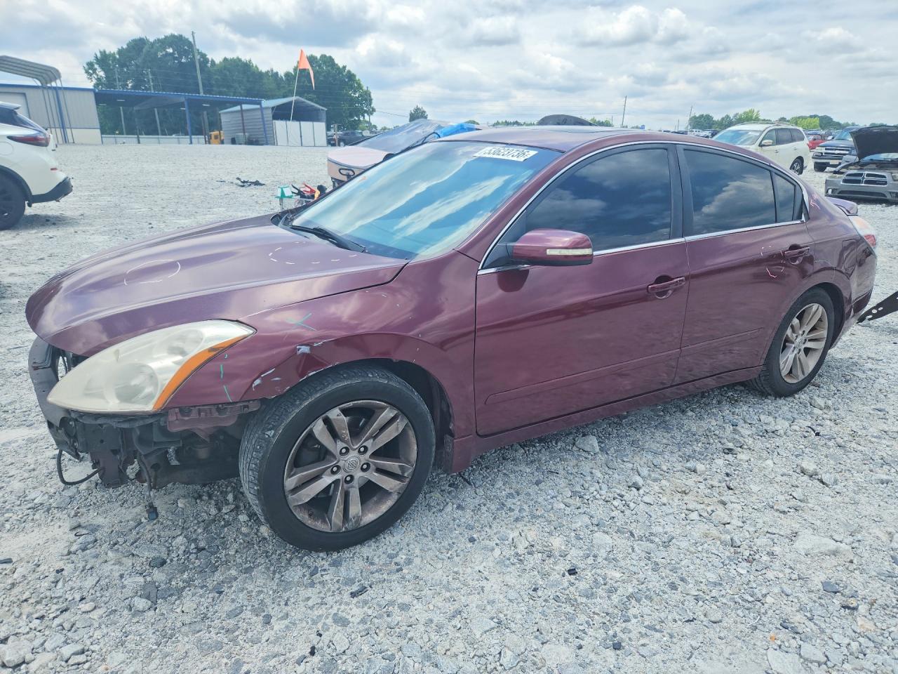 2012 Nissan Altima Sr Maroon vin: 1N4BL2AP6CC247913