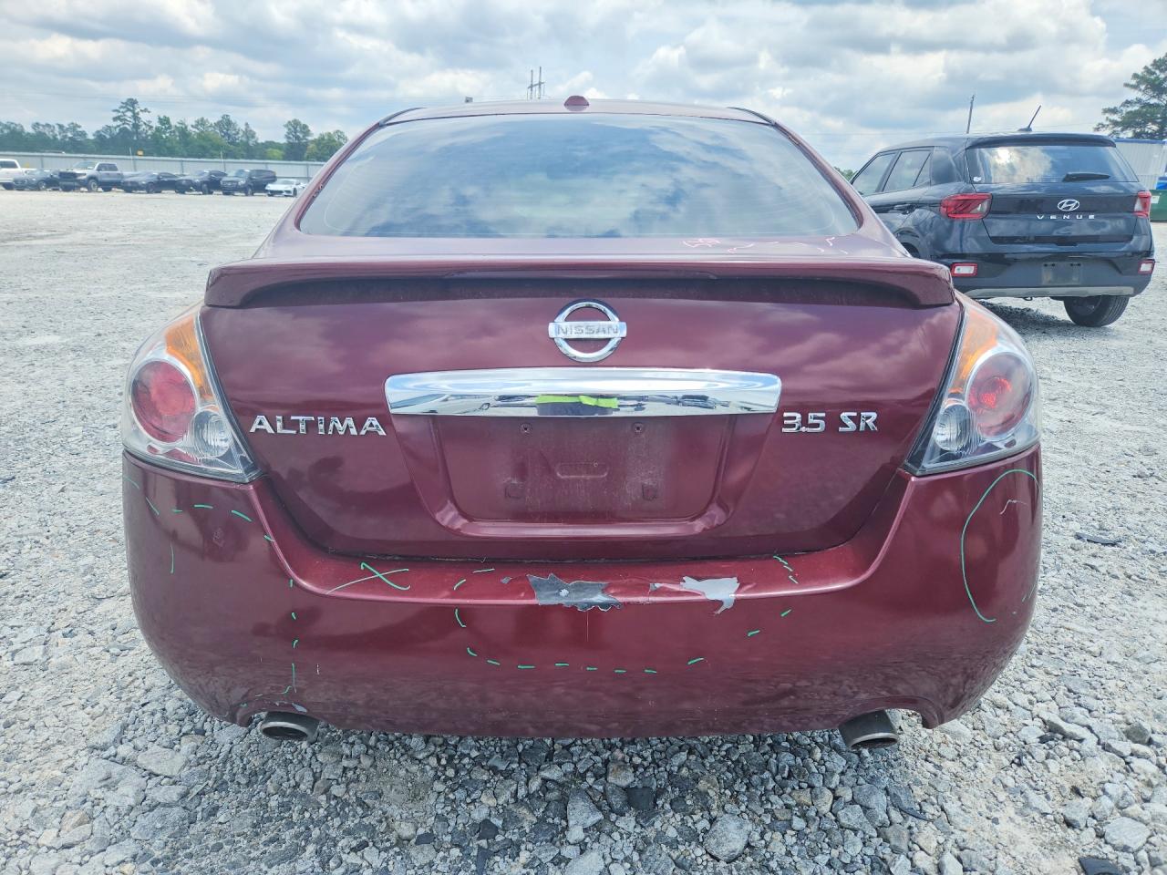 2012 Nissan Altima Sr Maroon vin: 1N4BL2AP6CC247913