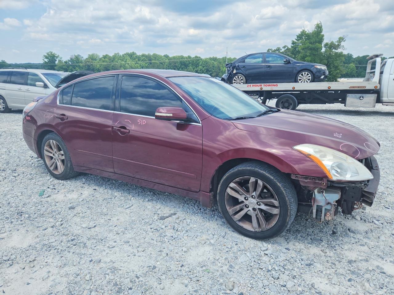 2012 Nissan Altima Sr Maroon vin: 1N4BL2AP6CC247913
