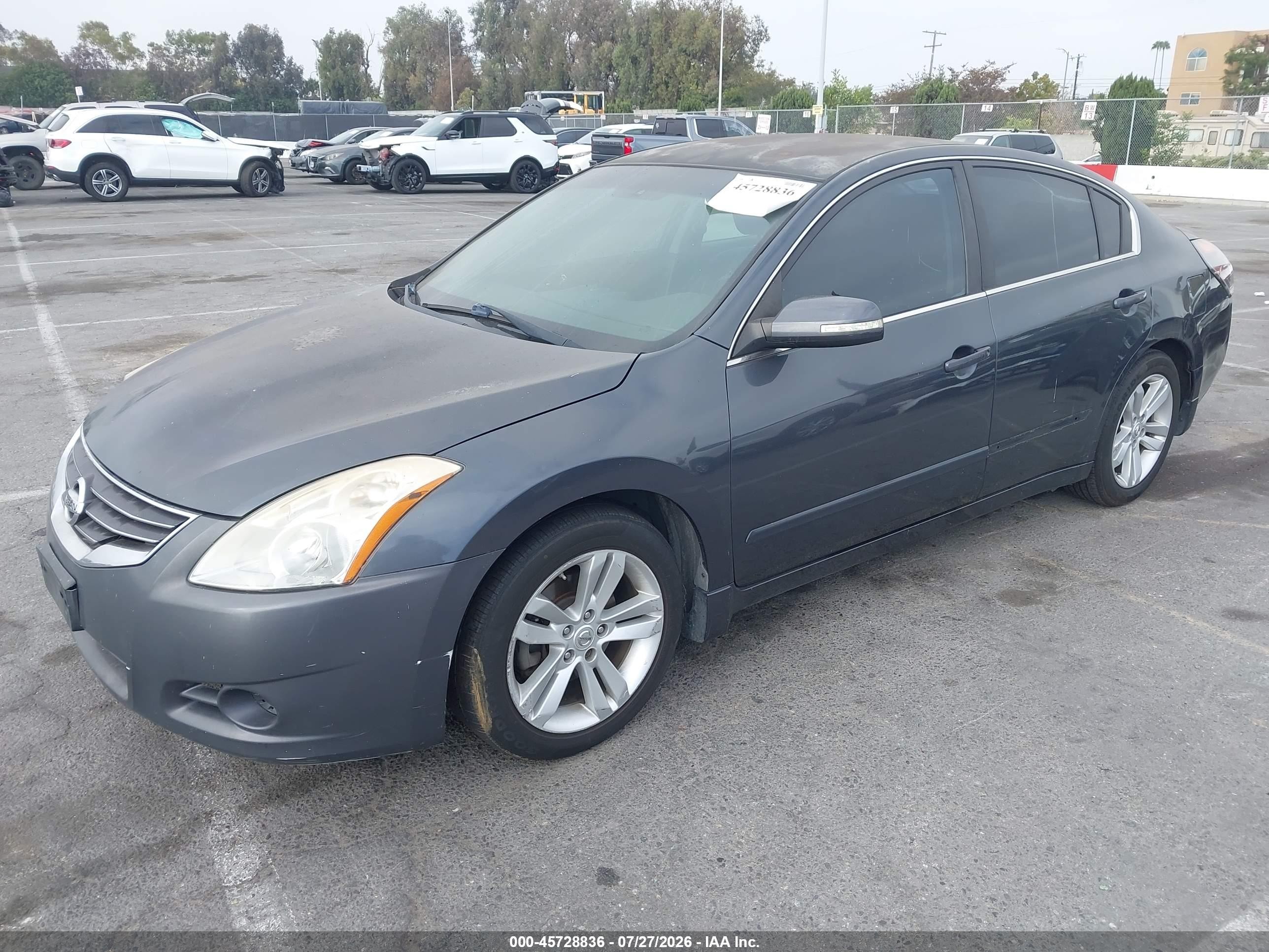 2011 Nissan Altima 3.5 Sr Серый vin: 1N4BL2AP7BN472229