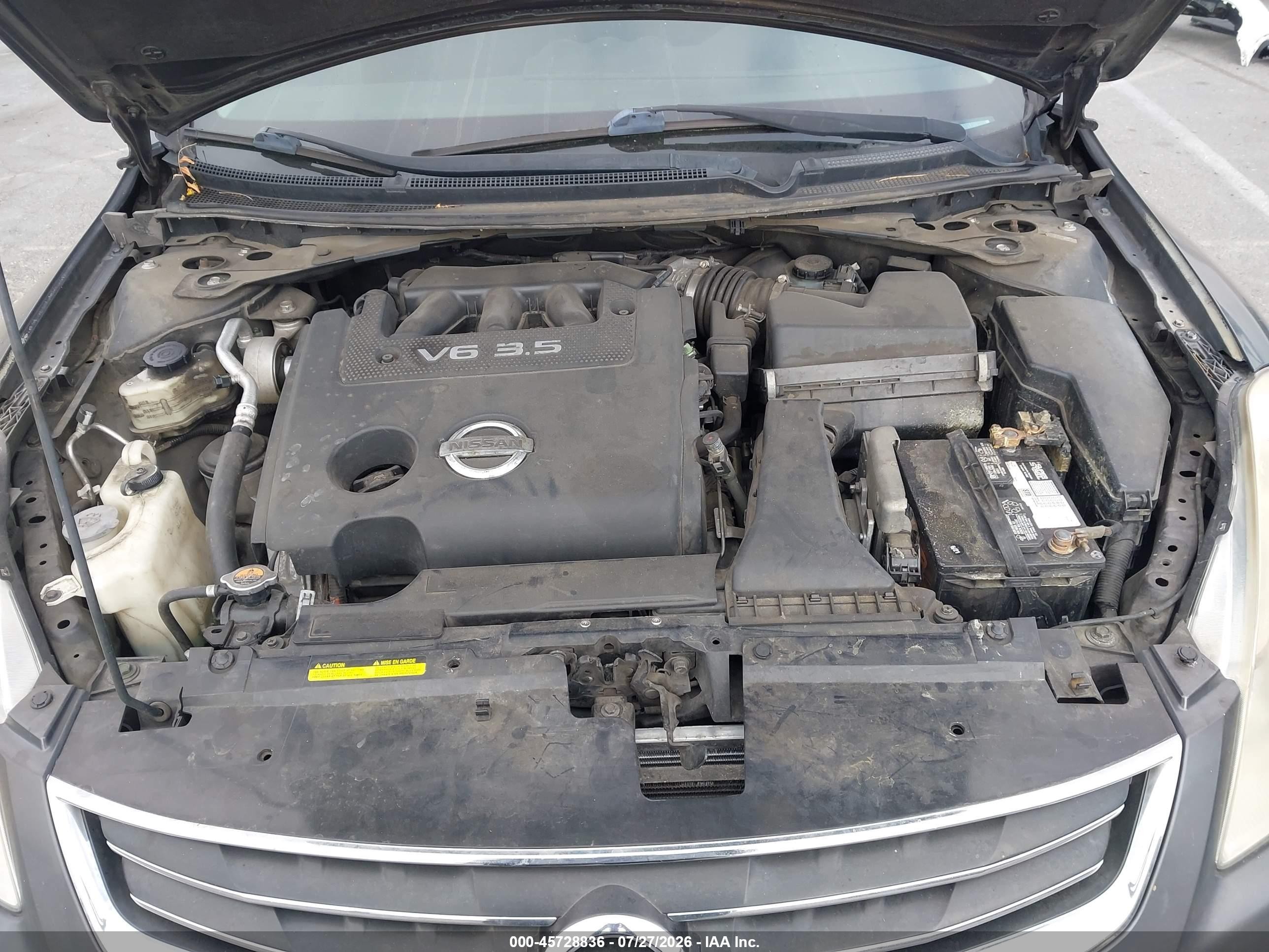 2011 Nissan Altima 3.5 Sr Серый vin: 1N4BL2AP7BN472229