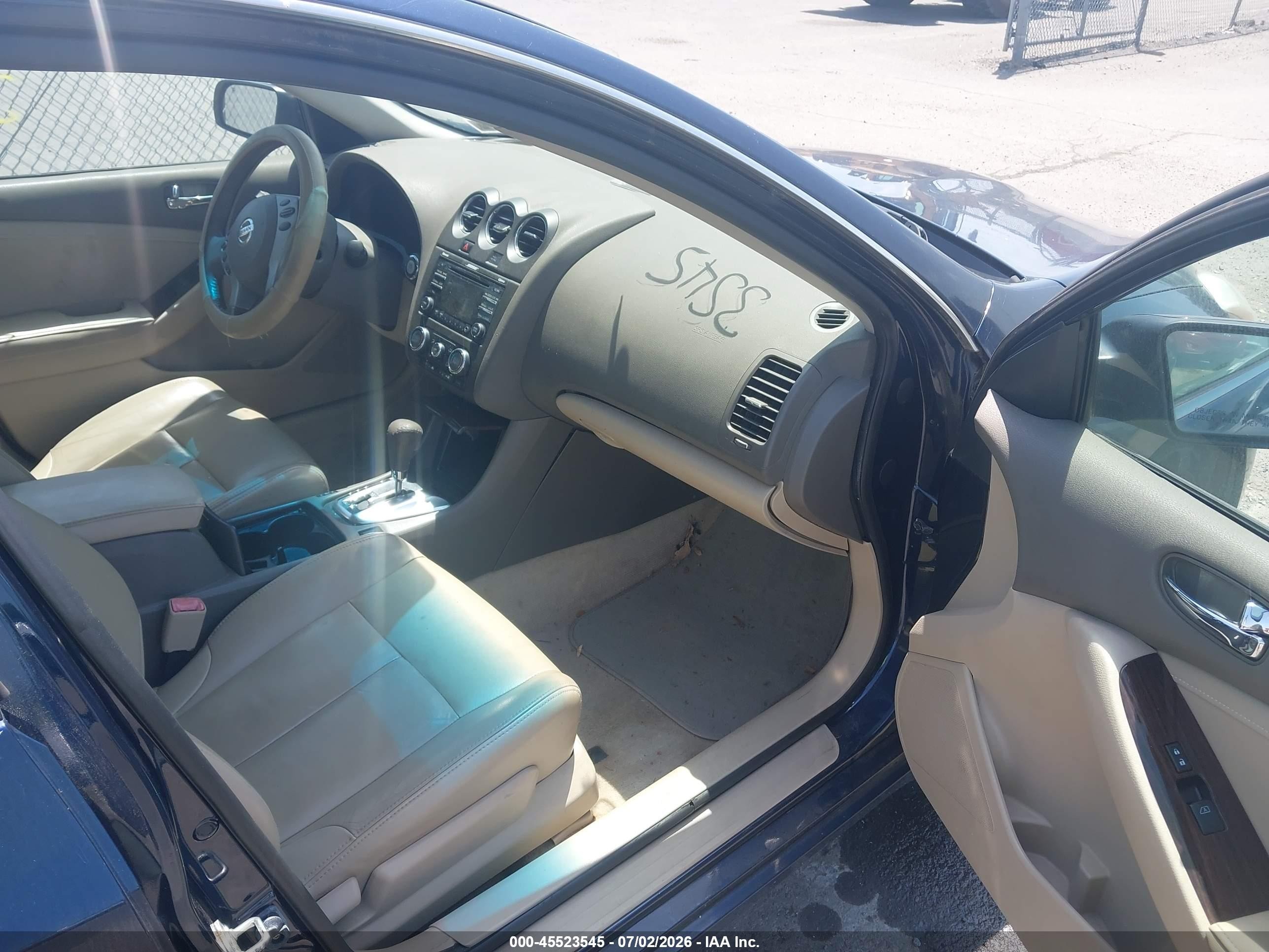 2012 Nissan Altima 3.5 Sr Blue vin: 1N4BL2AP7CN502928