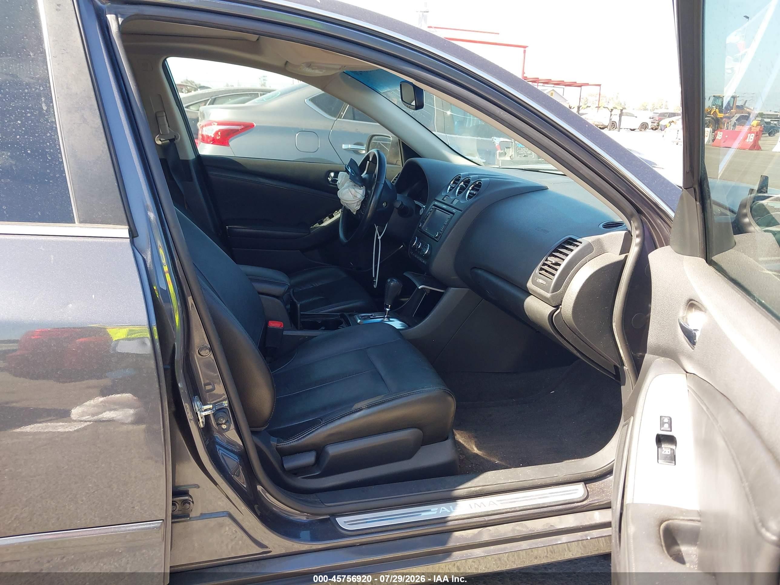 2012 Nissan Altima 3.5 Sr Gray vin: 1N4BL2AP7CN525027