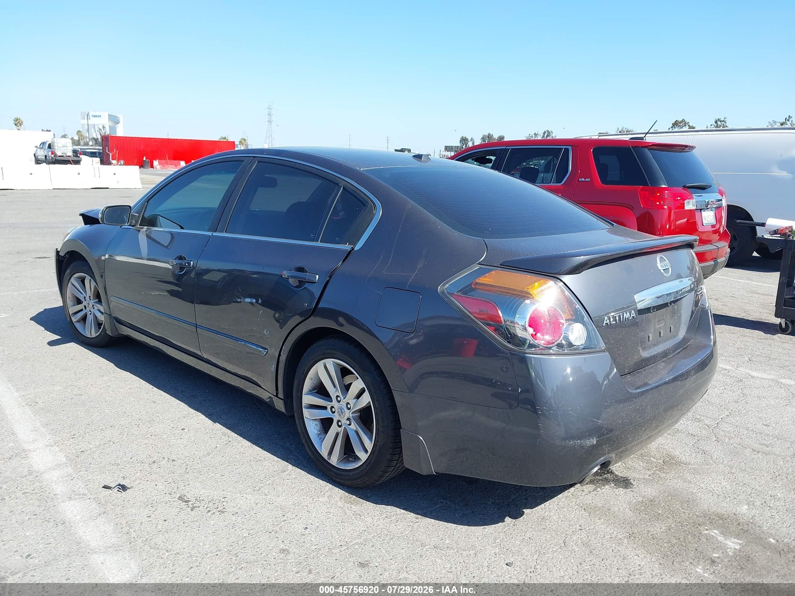 2012 Nissan Altima 3.5 Sr Gray vin: 1N4BL2AP7CN525027