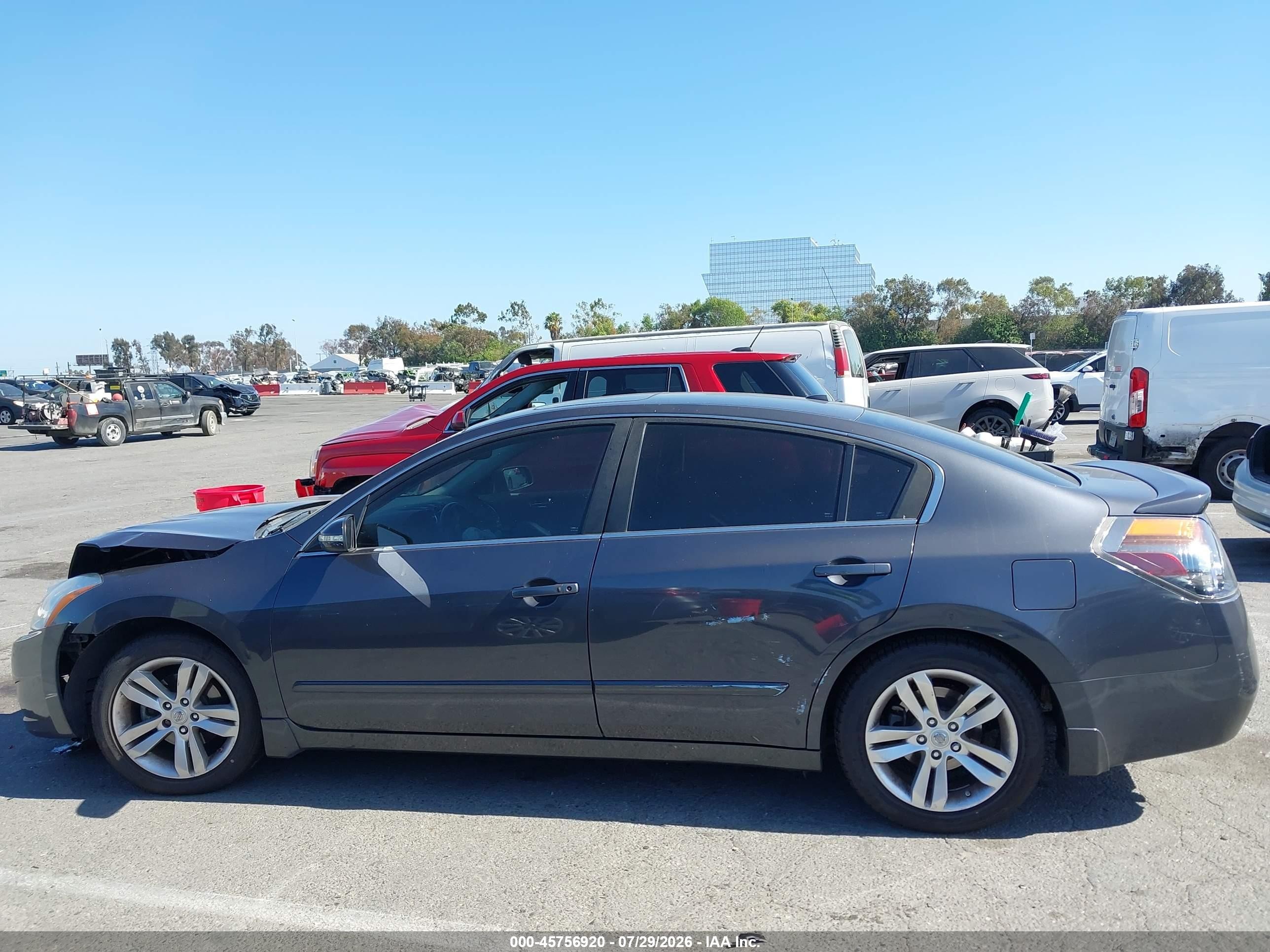 2012 Nissan Altima 3.5 Sr Gray vin: 1N4BL2AP7CN525027