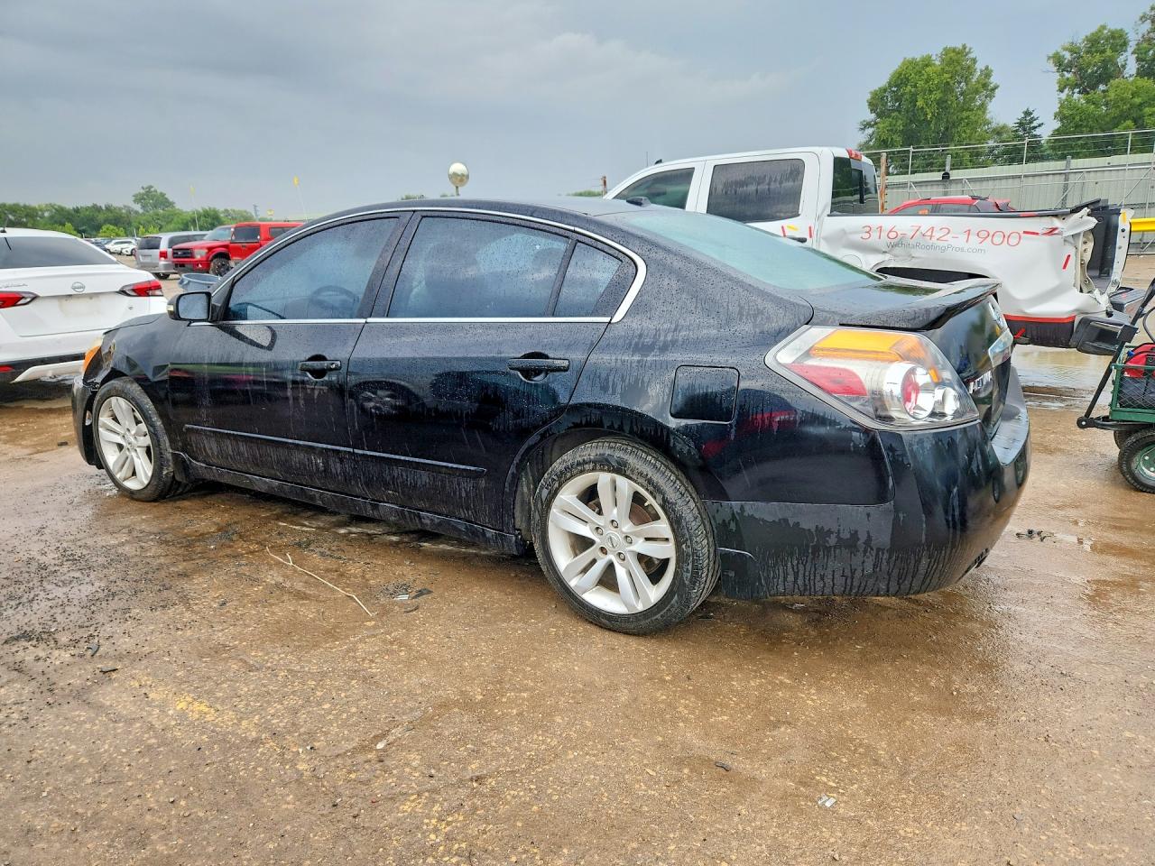 2010 Nissan Altima Sr Black vin: 1N4BL2AP8AN506645