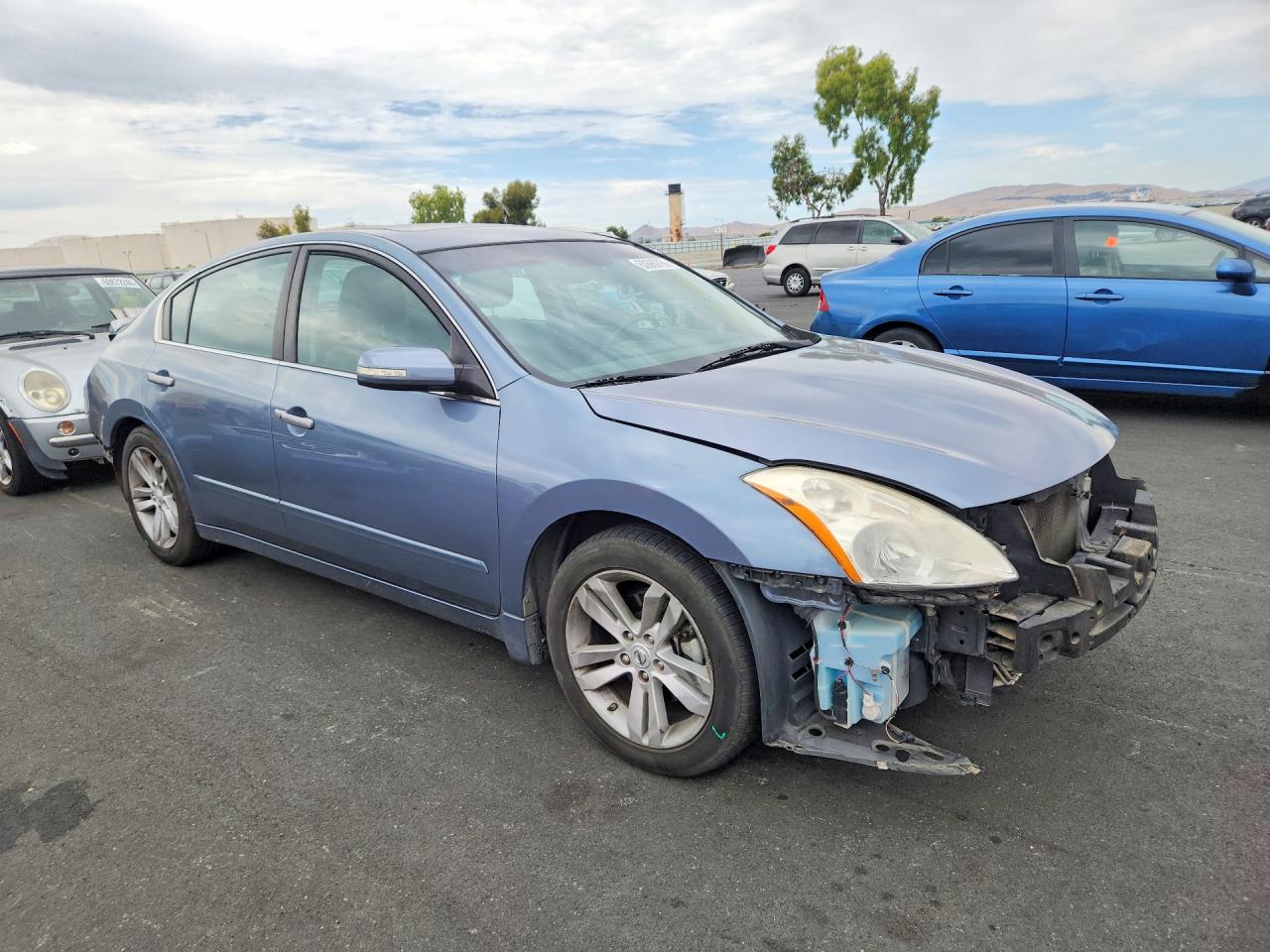2011 Nissan Altima Sr Синий vin: 1N4BL2AP8BN450773