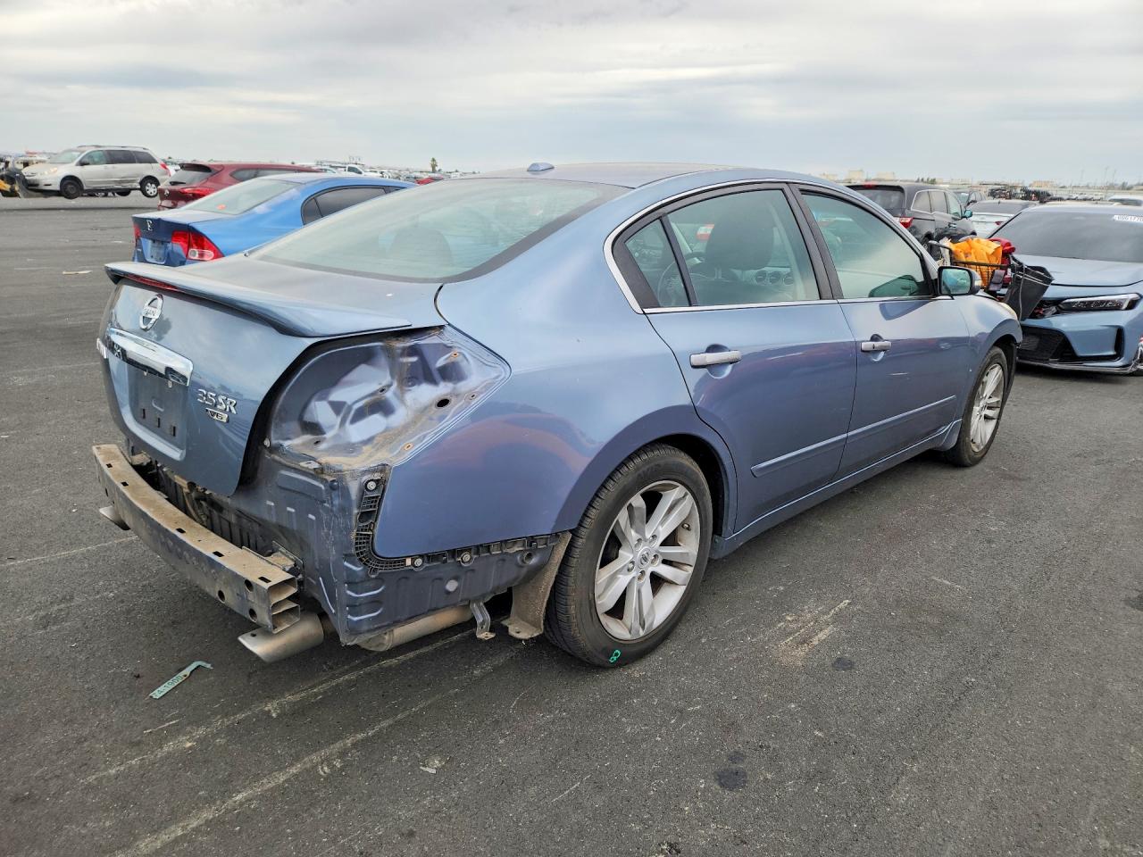 2011 Nissan Altima Sr Синий vin: 1N4BL2AP8BN450773