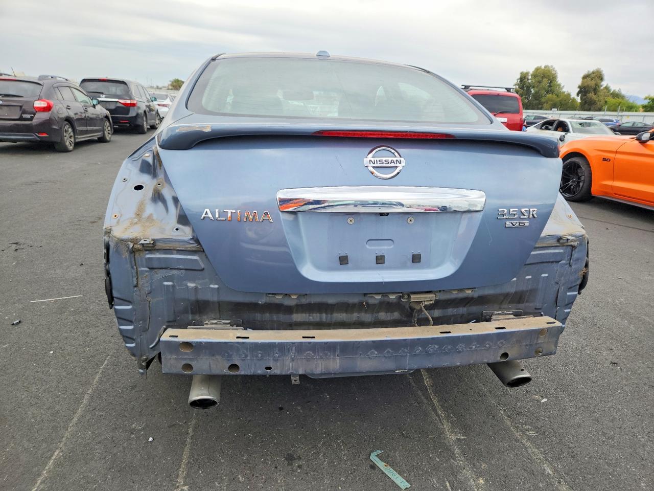 2011 Nissan Altima Sr Синий vin: 1N4BL2AP8BN450773