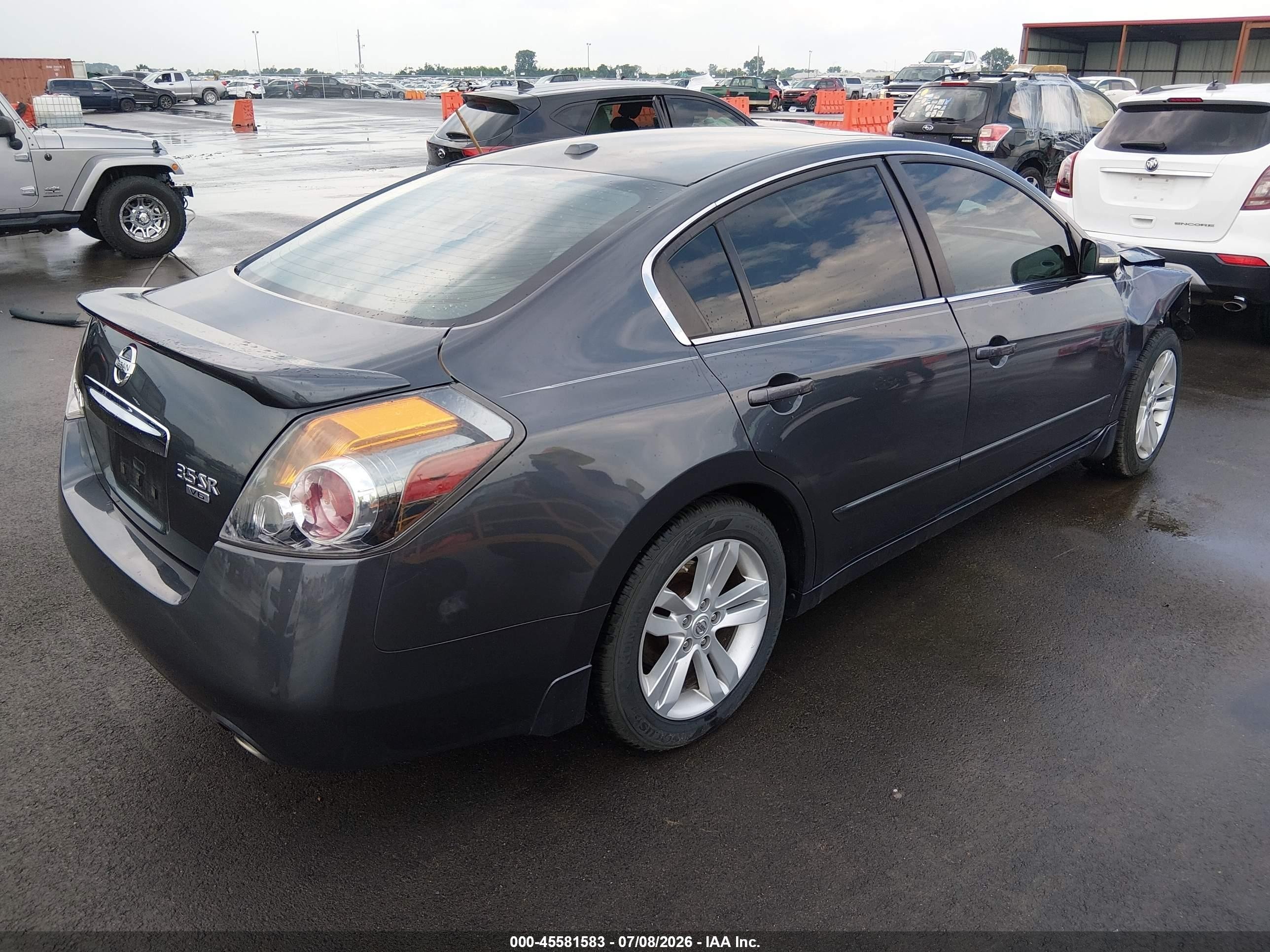 2011 Nissan Altima 3.5 Sr Gray vin: 1N4BL2AP8BN457996