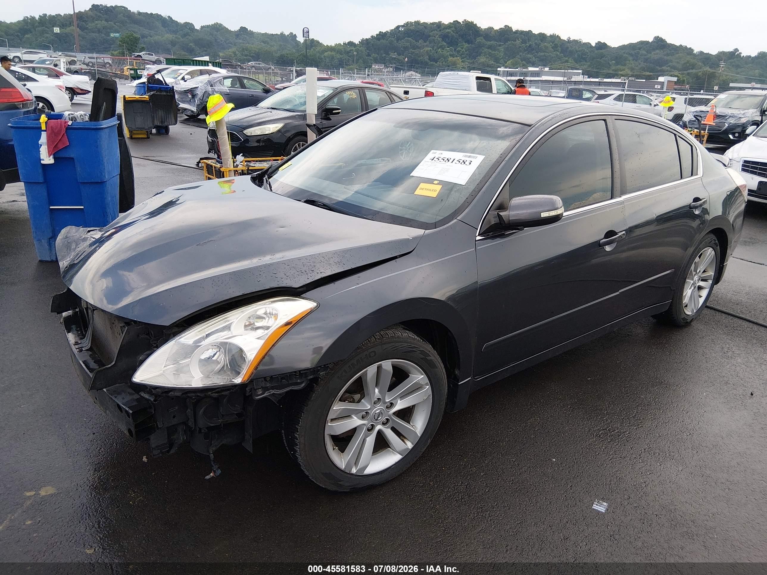 2011 Nissan Altima 3.5 Sr Gray vin: 1N4BL2AP8BN457996