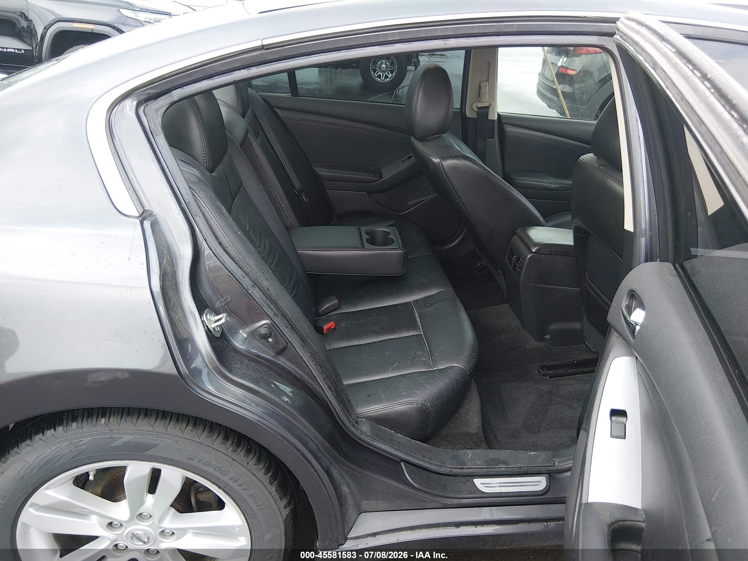 2011 Nissan Altima 3.5 Sr Gray vin: 1N4BL2AP8BN457996
