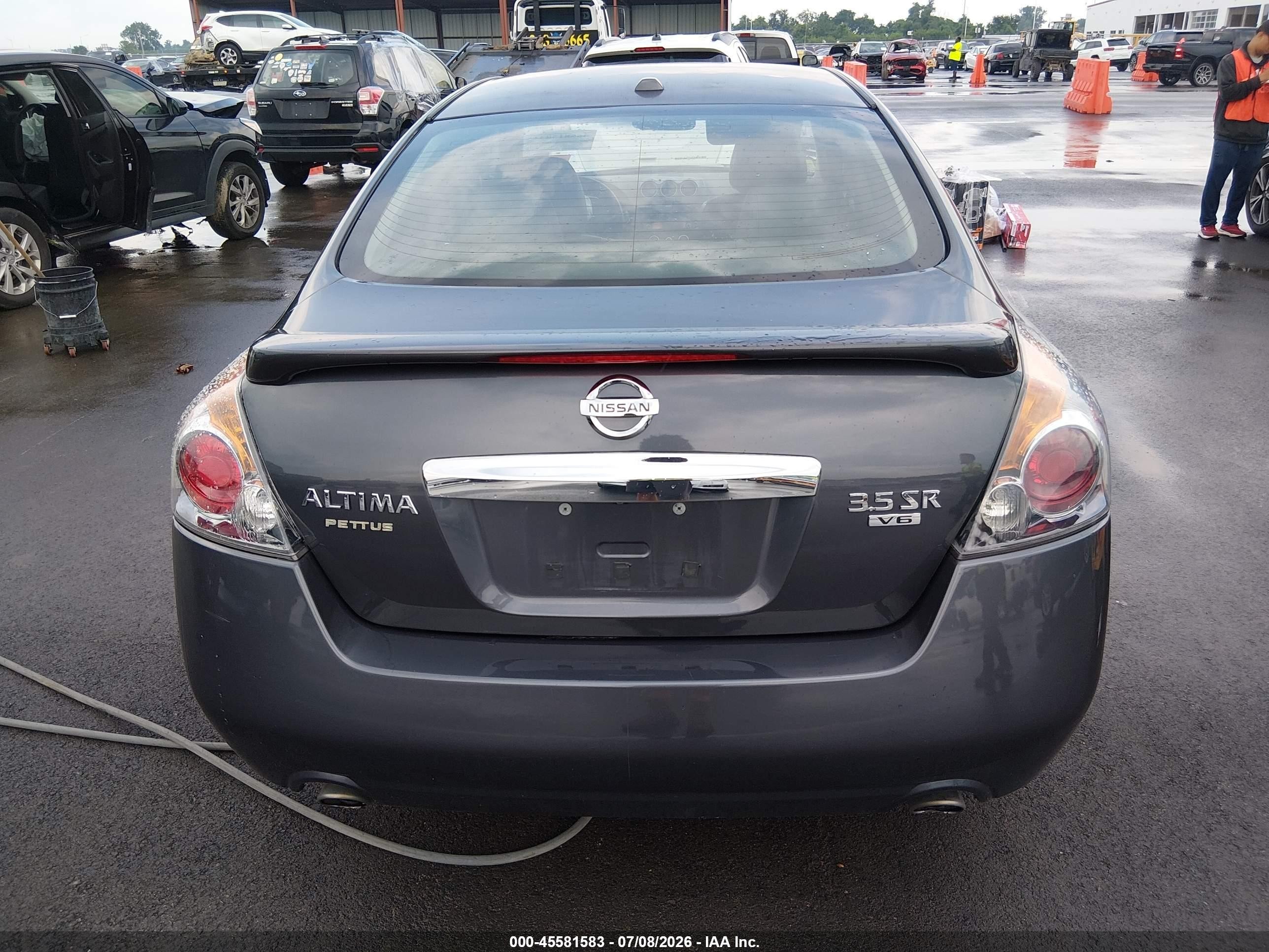 2011 Nissan Altima 3.5 Sr Gray vin: 1N4BL2AP8BN457996