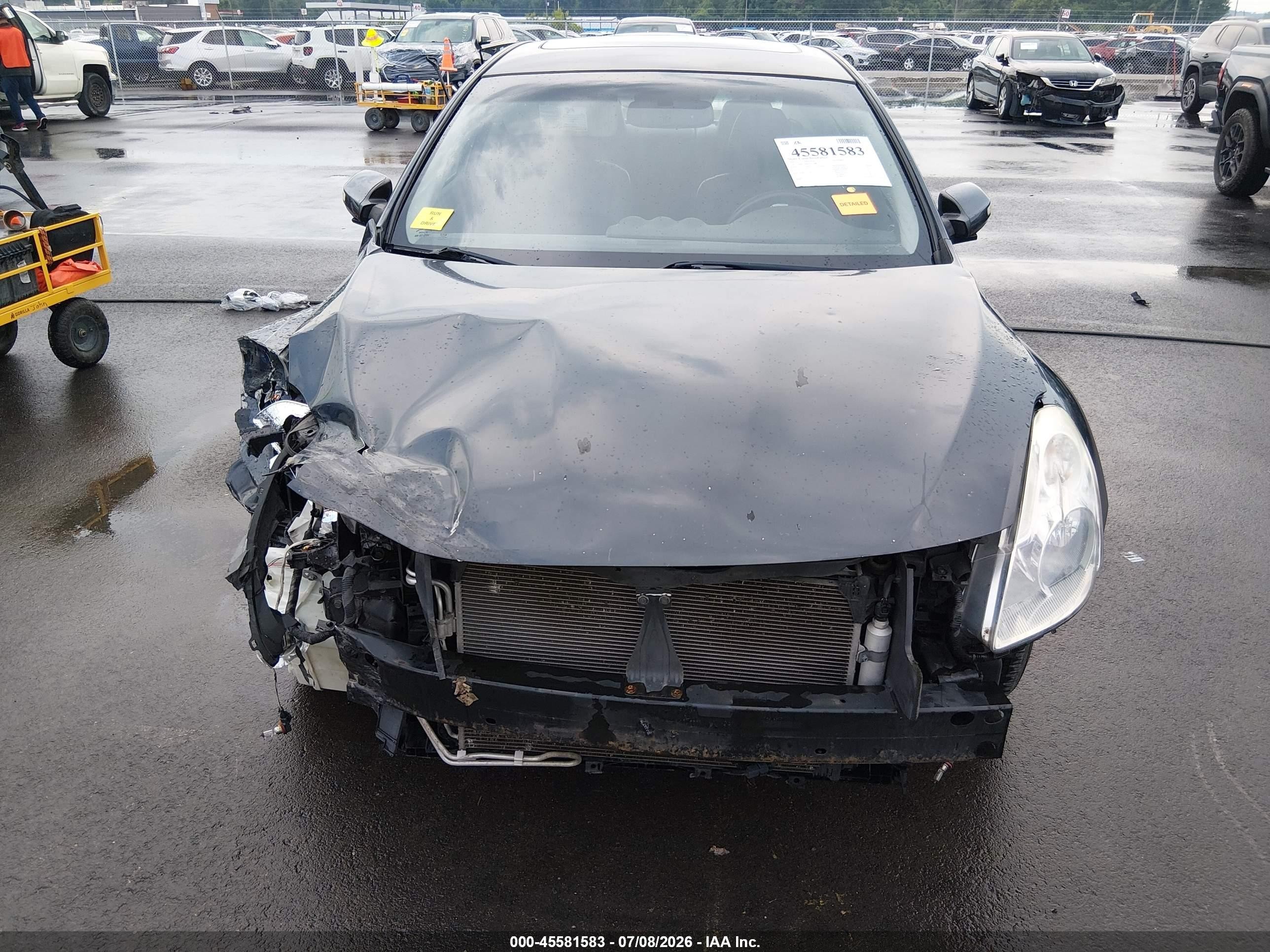 2011 Nissan Altima 3.5 Sr Gray vin: 1N4BL2AP8BN457996