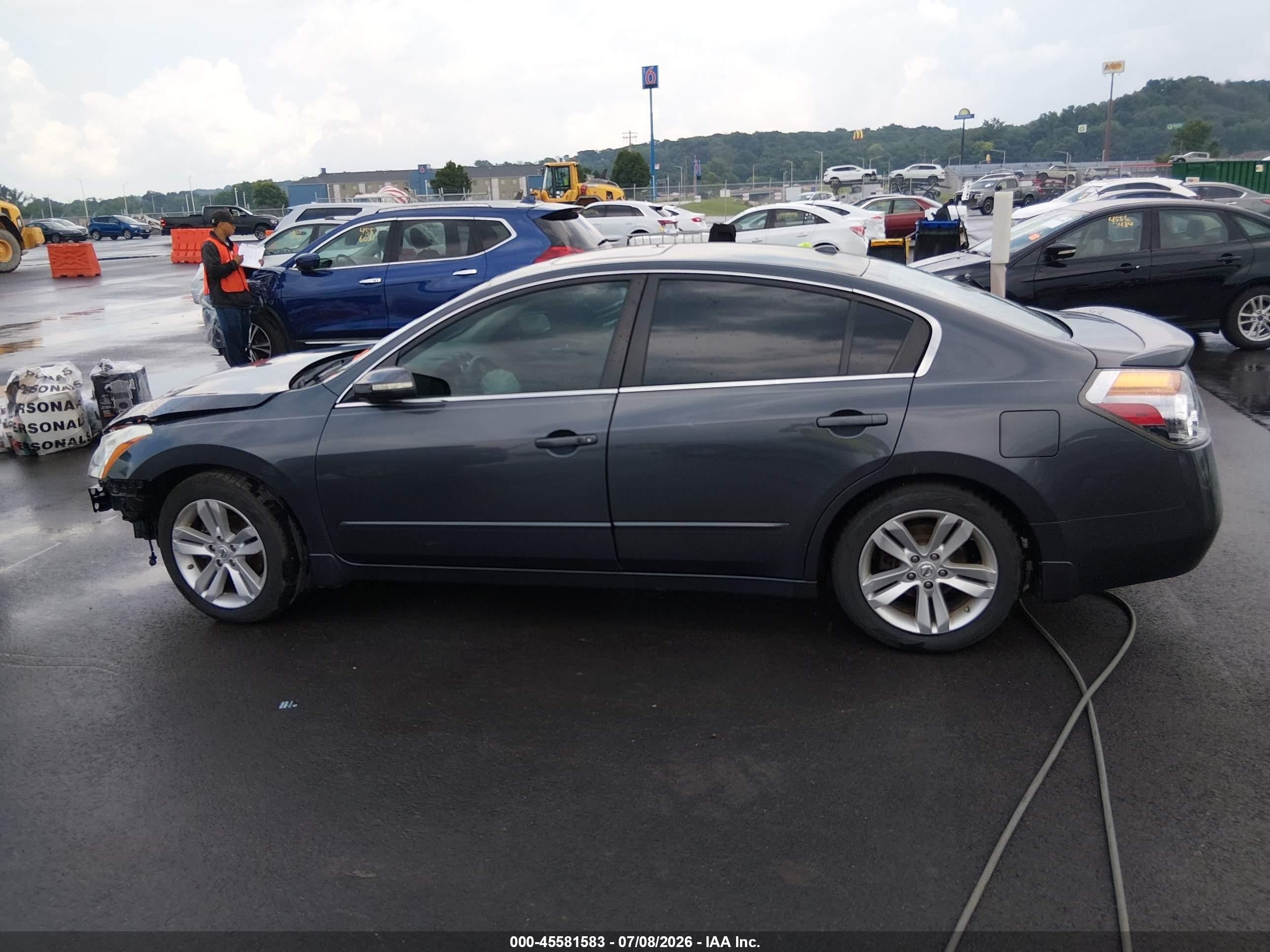 2011 Nissan Altima 3.5 Sr Gray vin: 1N4BL2AP8BN457996