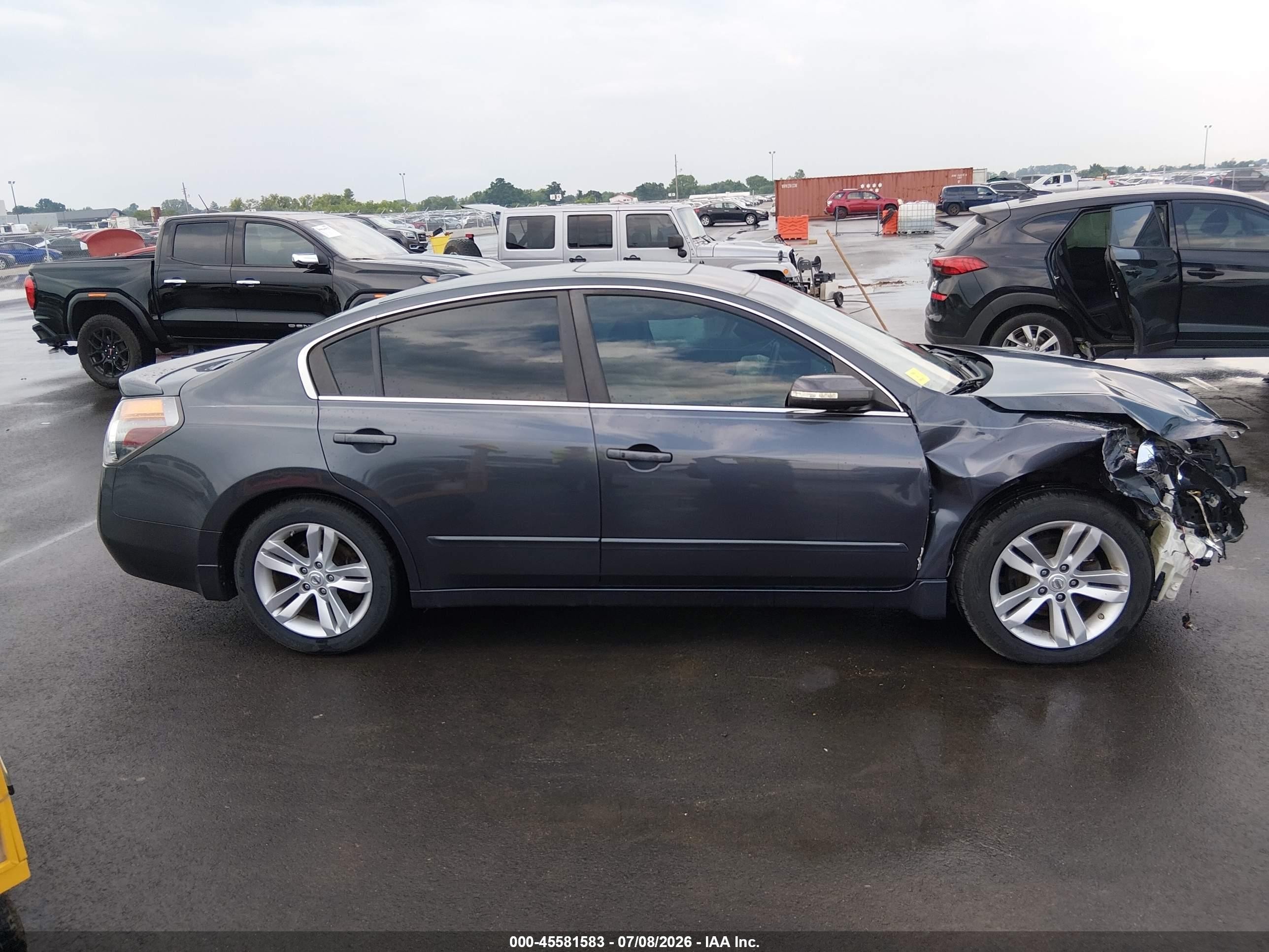 2011 Nissan Altima 3.5 Sr Gray vin: 1N4BL2AP8BN457996