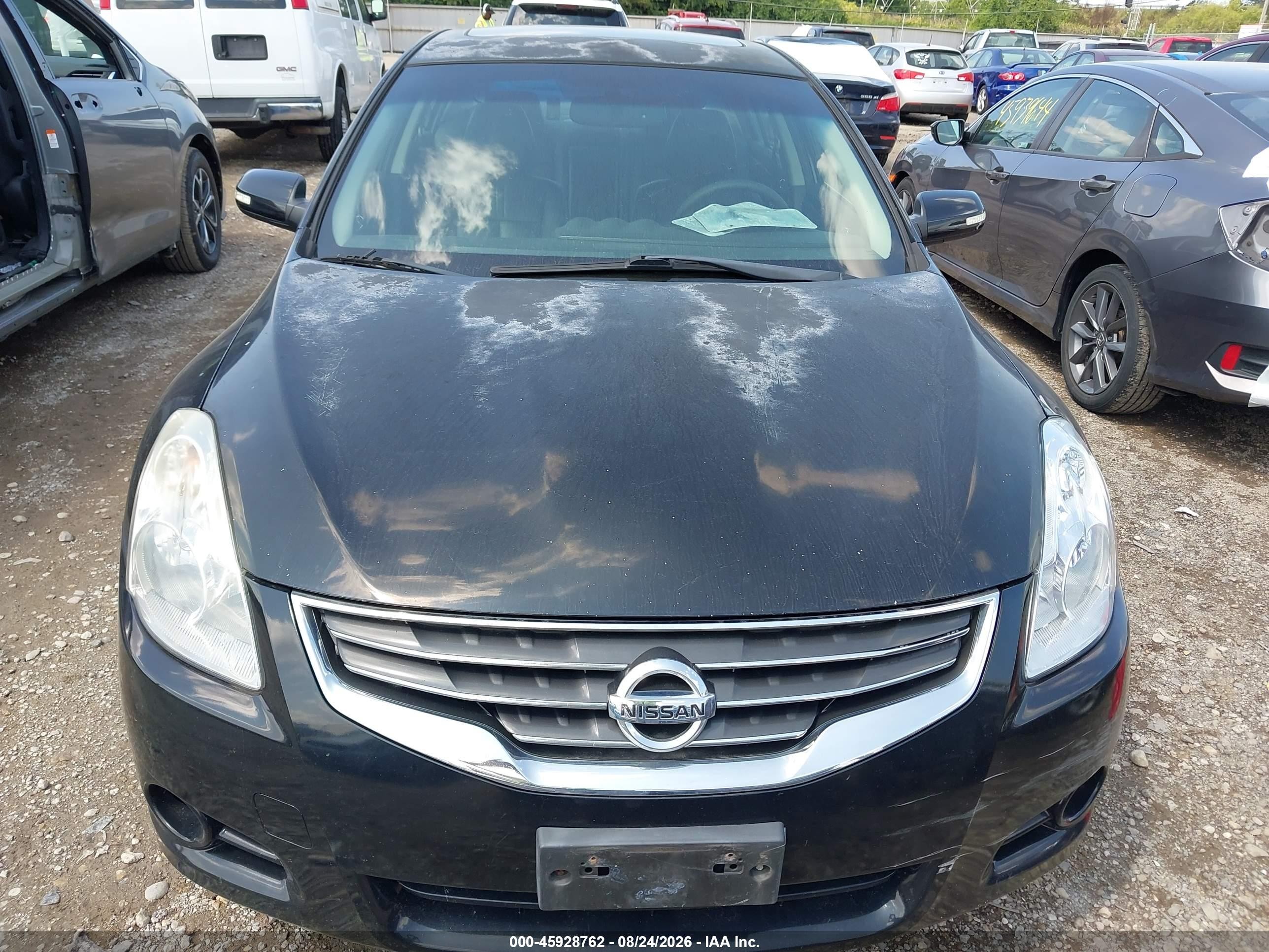 2012 Nissan Altima 3.5 Sr Black vin: 1N4BL2AP8CC100086