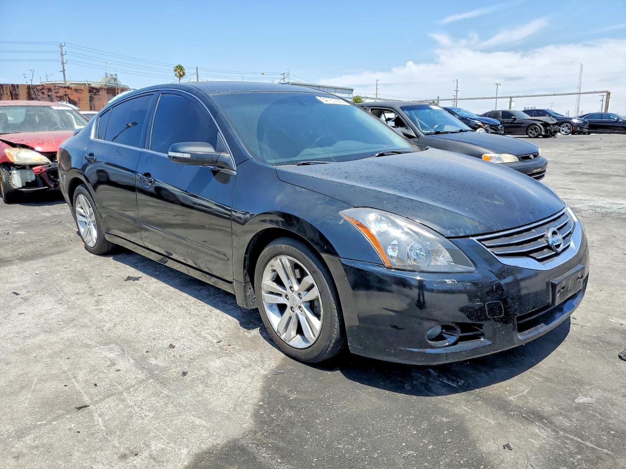 2012 Nissan Altima Sr Черный vin: 1N4BL2AP8CC134173