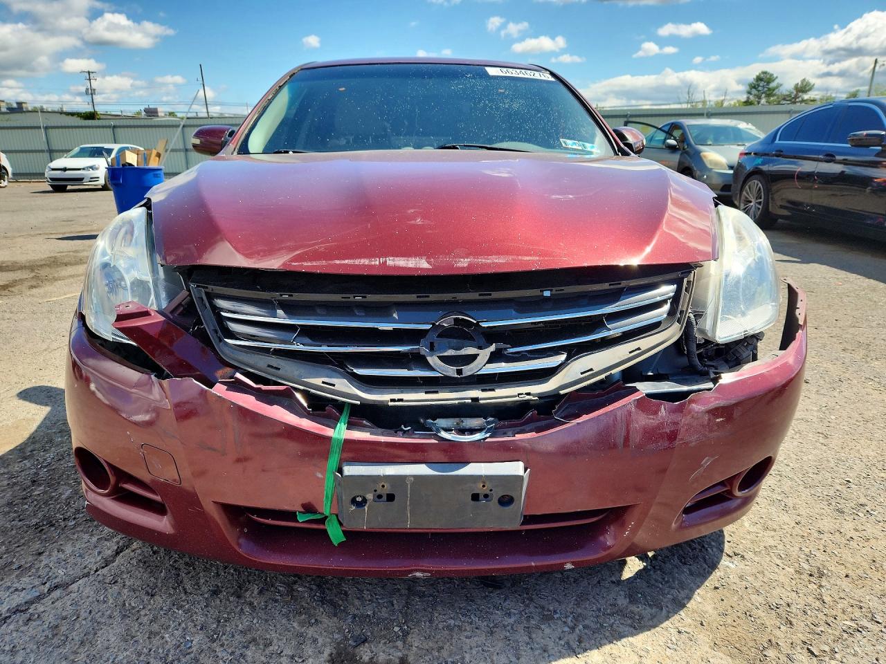 2012 Nissan Altima Sr Темно-бордовый vin: 1N4BL2AP8CC227677
