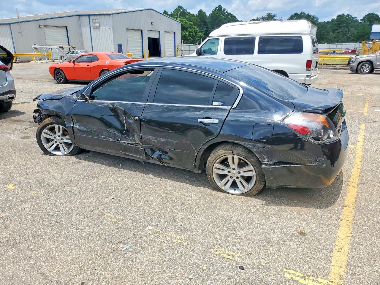 2012 Nissan Altima Sr Black vin: 1N4BL2AP8CN532259