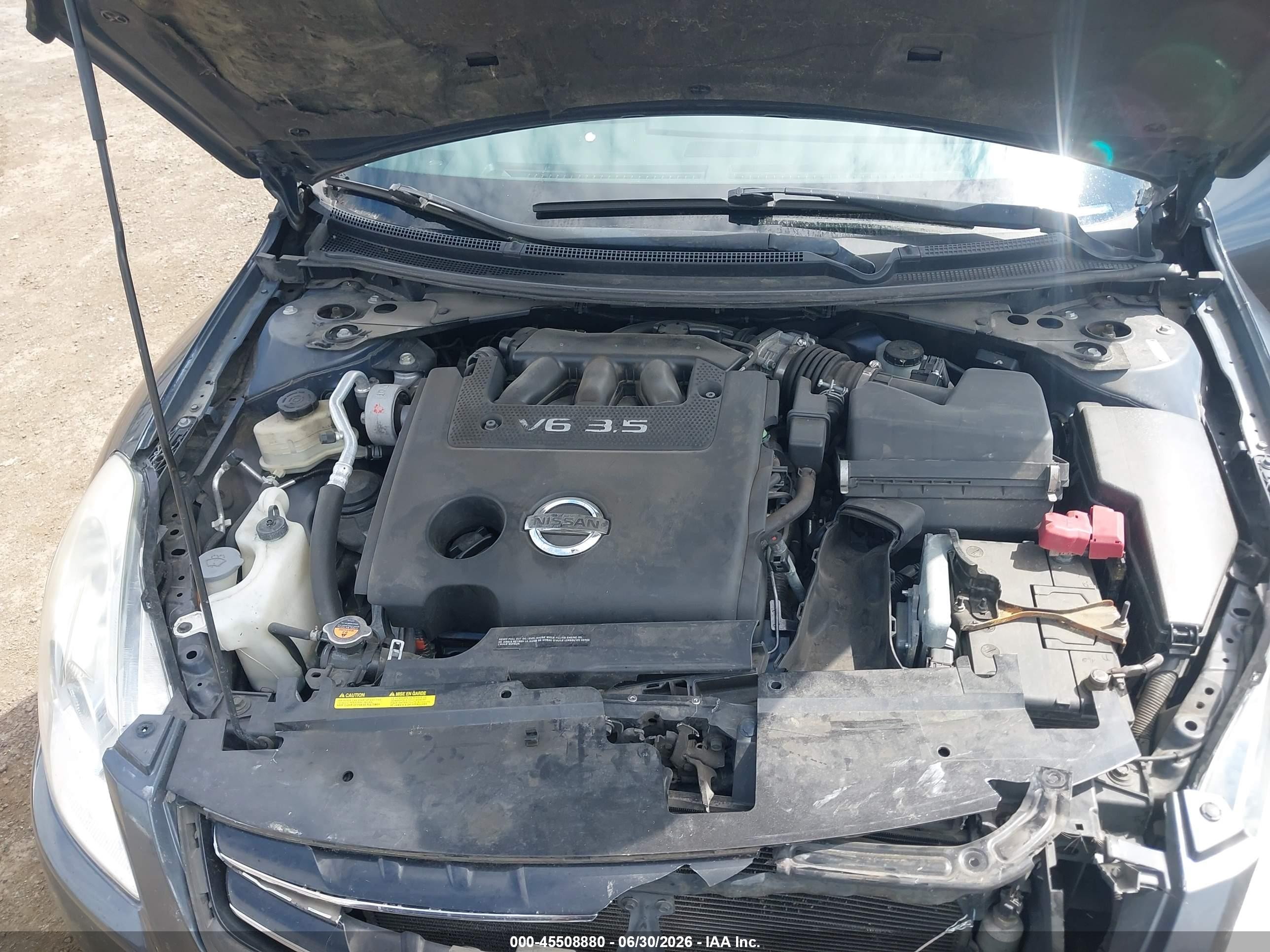 2010 Nissan Altima 3.5 Sr Gray vin: 1N4BL2AP9AN535569