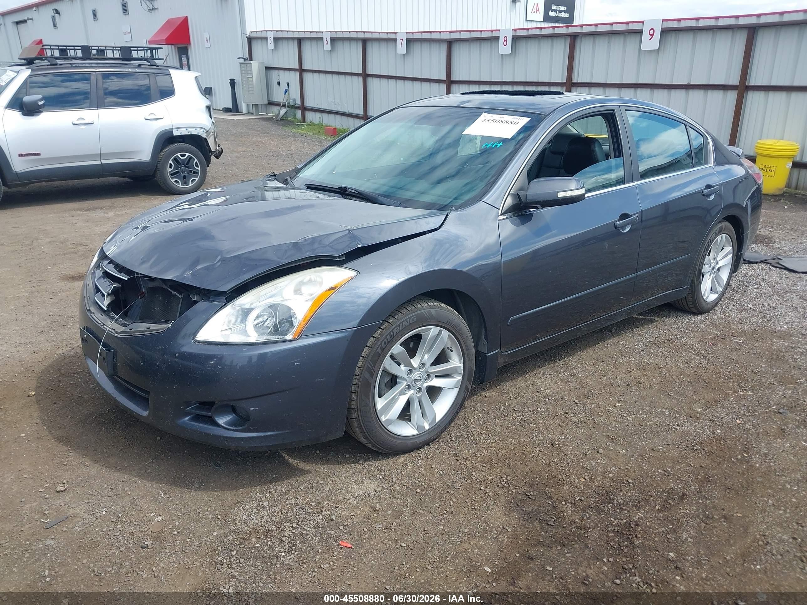 2010 Nissan Altima 3.5 Sr Gray vin: 1N4BL2AP9AN535569