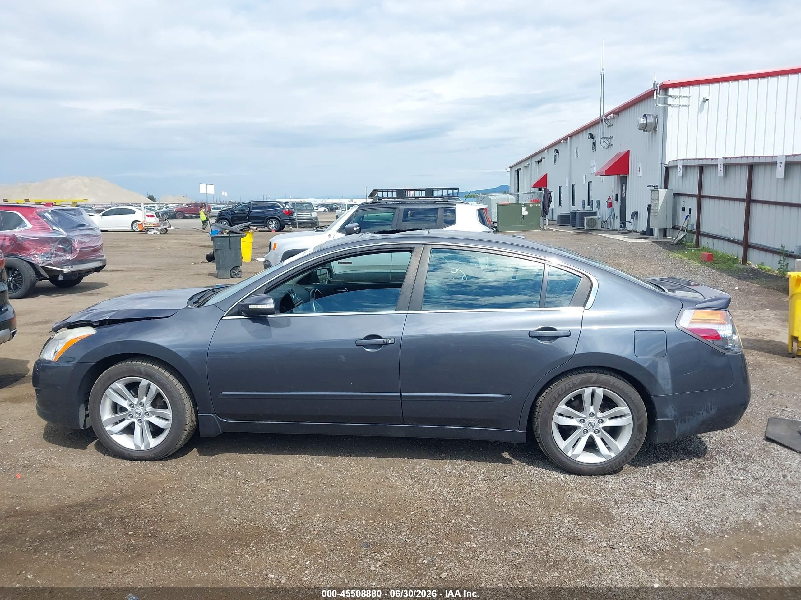 2010 Nissan Altima 3.5 Sr Gray vin: 1N4BL2AP9AN535569
