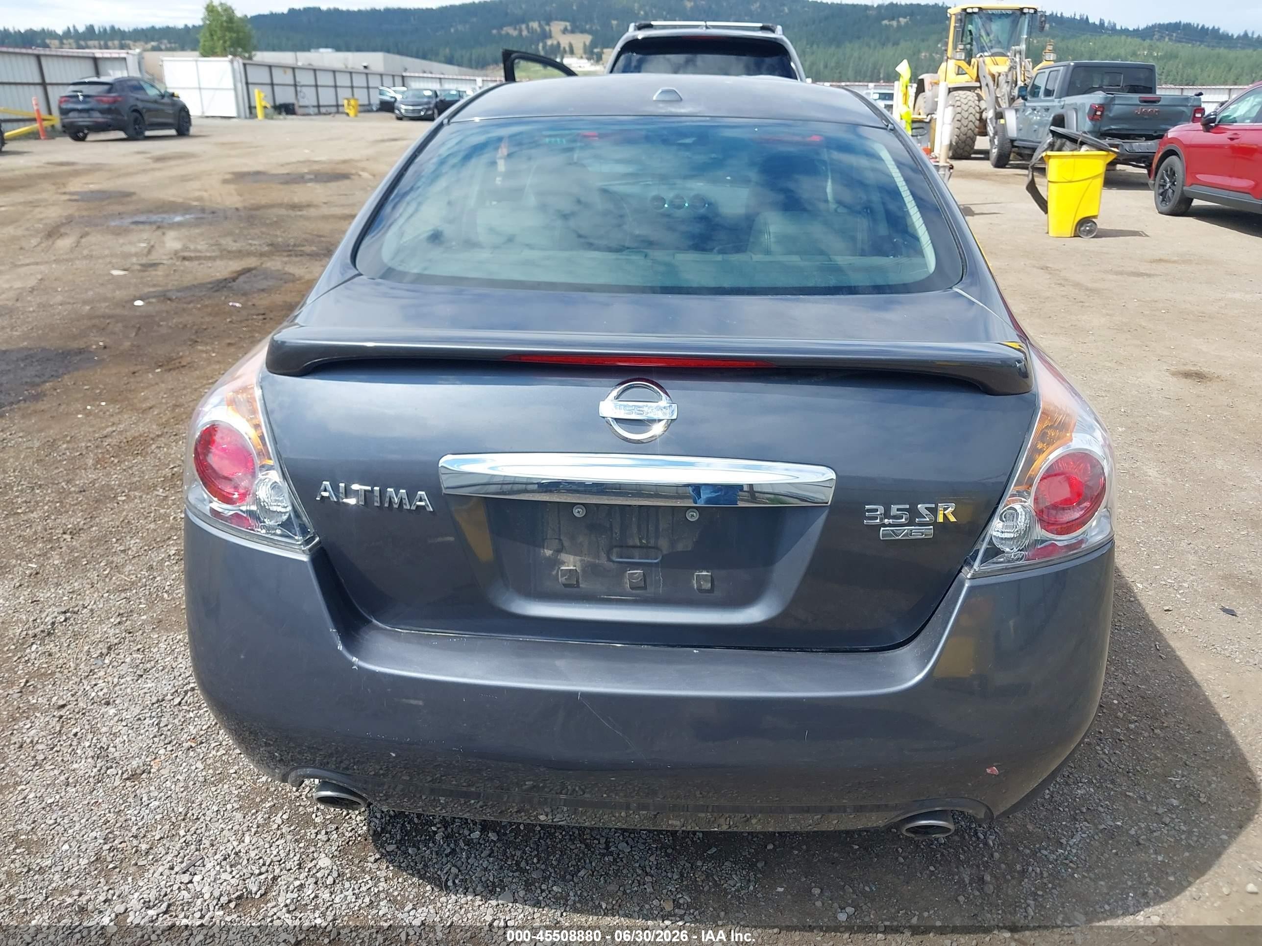 2010 Nissan Altima 3.5 Sr Gray vin: 1N4BL2AP9AN535569