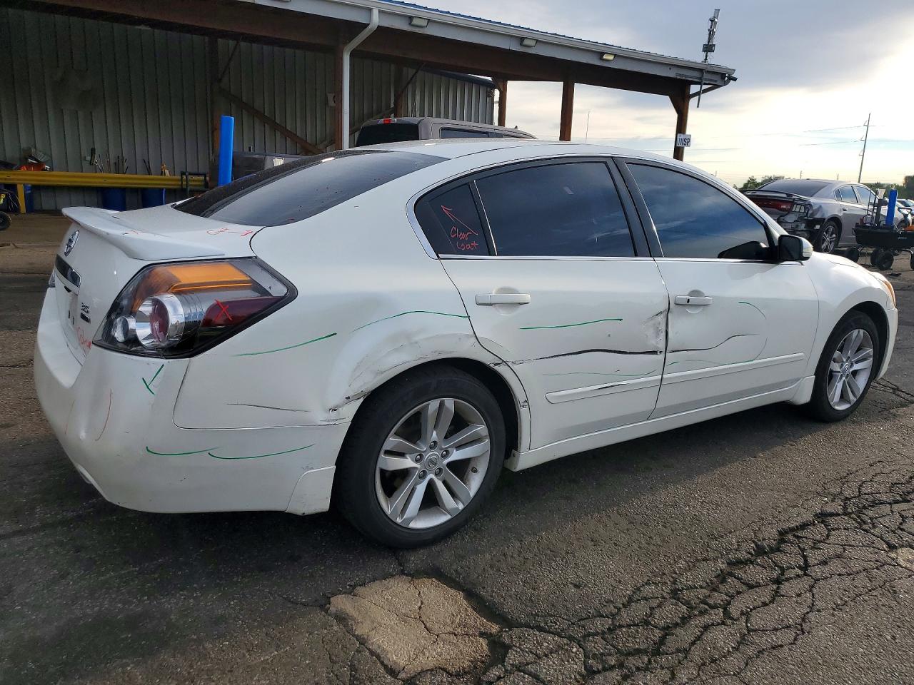 2011 Nissan Altima Sr White vin: 1N4BL2AP9BN478100