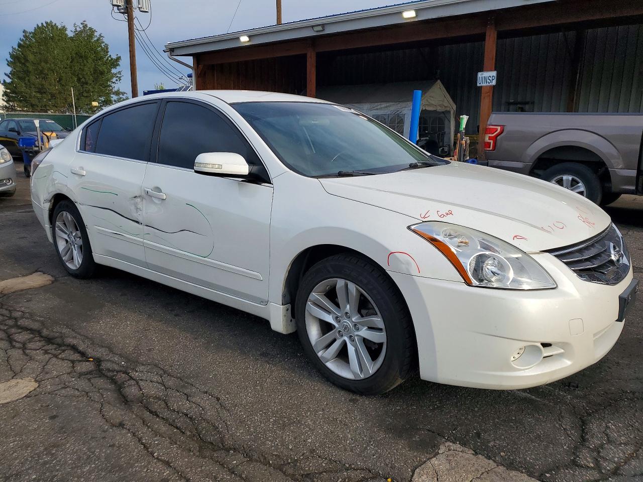 2011 Nissan Altima Sr White vin: 1N4BL2AP9BN478100