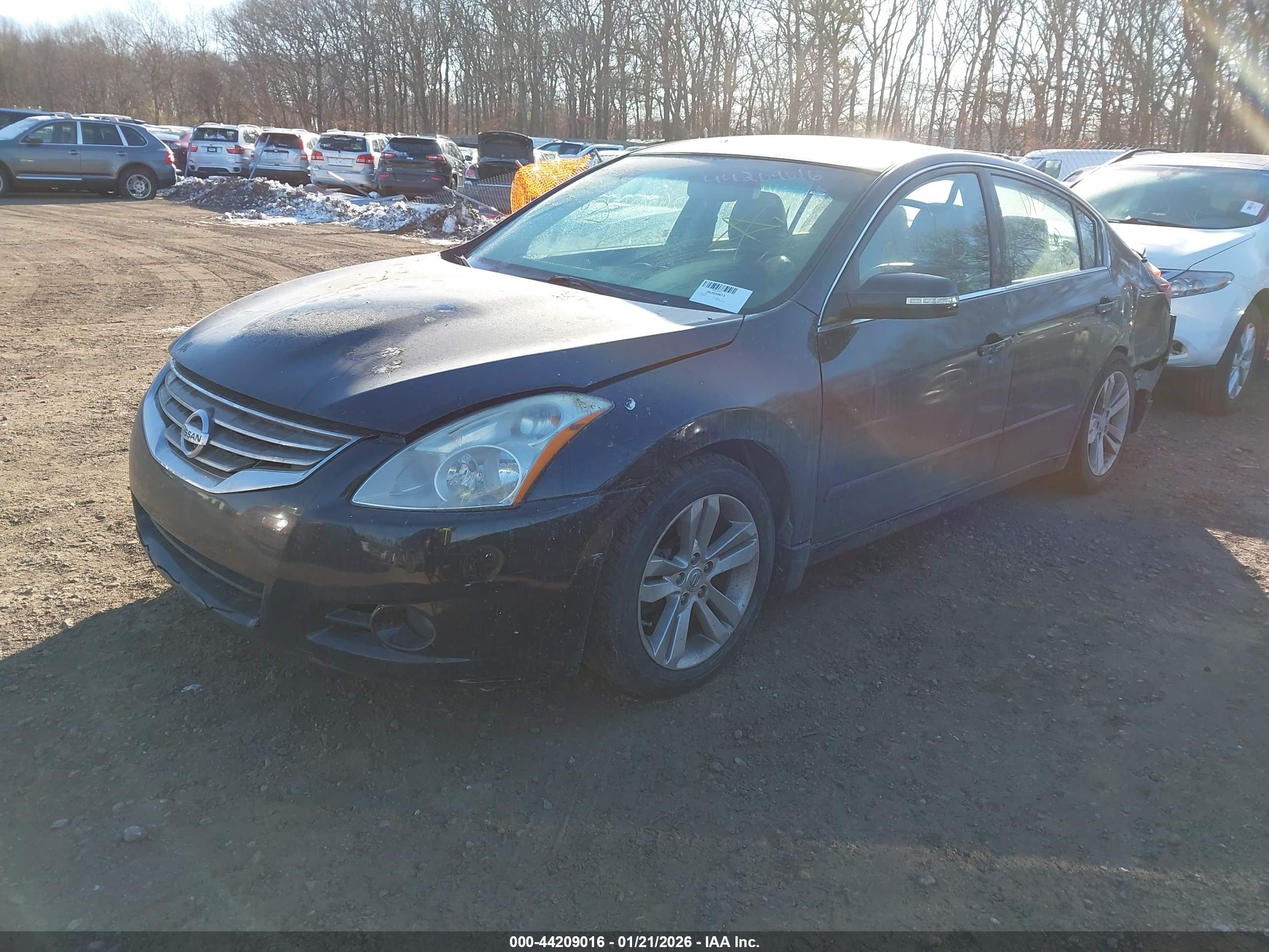 2012 Nissan Altima 3.5 Sr Black vin: 1N4BL2AP9CC146235