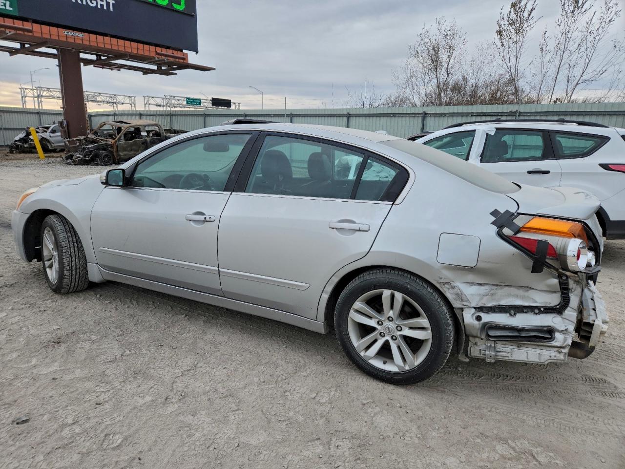 2012 Nissan Altima 3.5 Sr Серый vin: 1N4BL2AP9CC153086