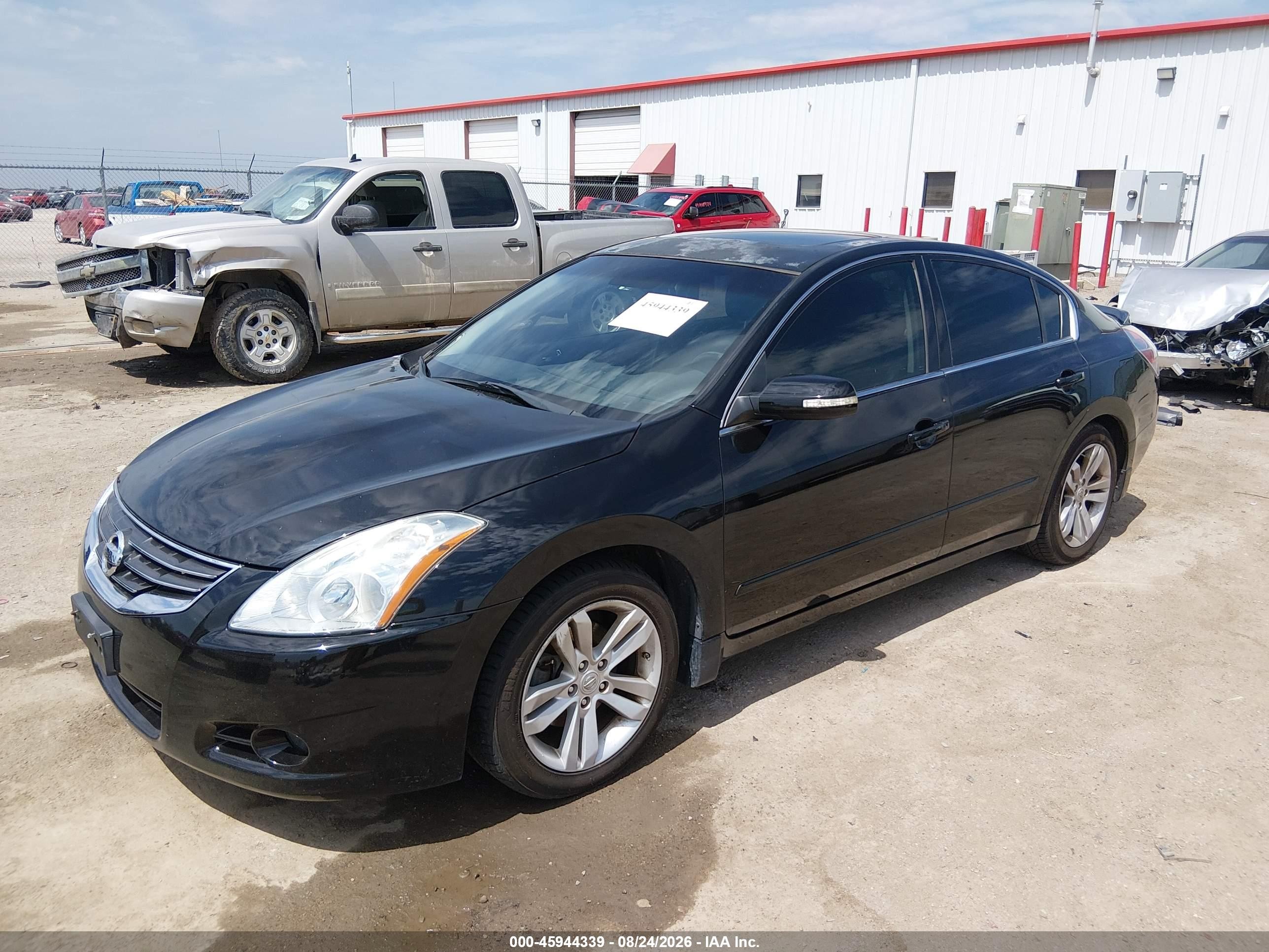 2012 Nissan Altima 3.5 Sr Черный vin: 1N4BL2AP9CC219135