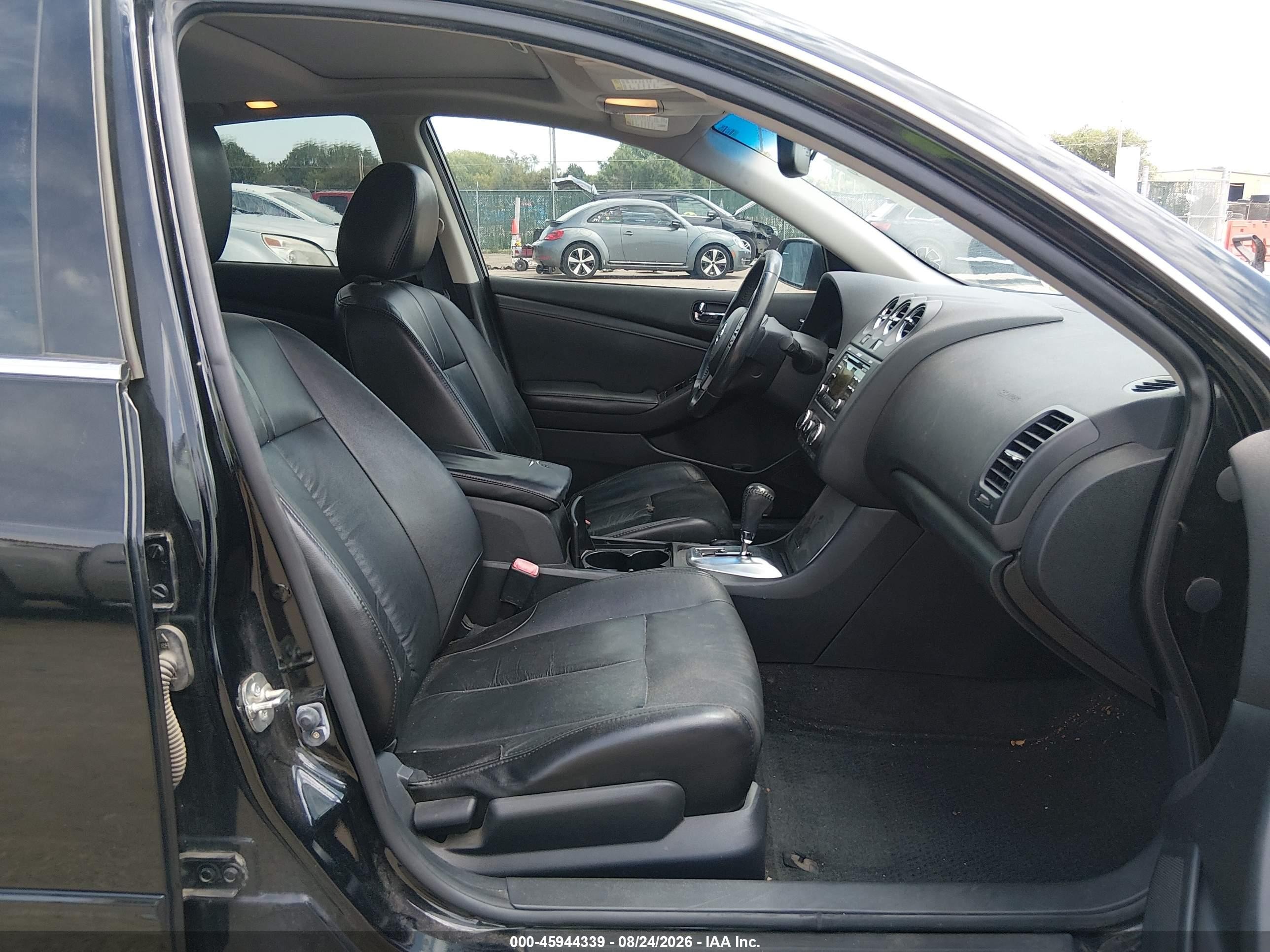 2012 Nissan Altima 3.5 Sr Черный vin: 1N4BL2AP9CC219135
