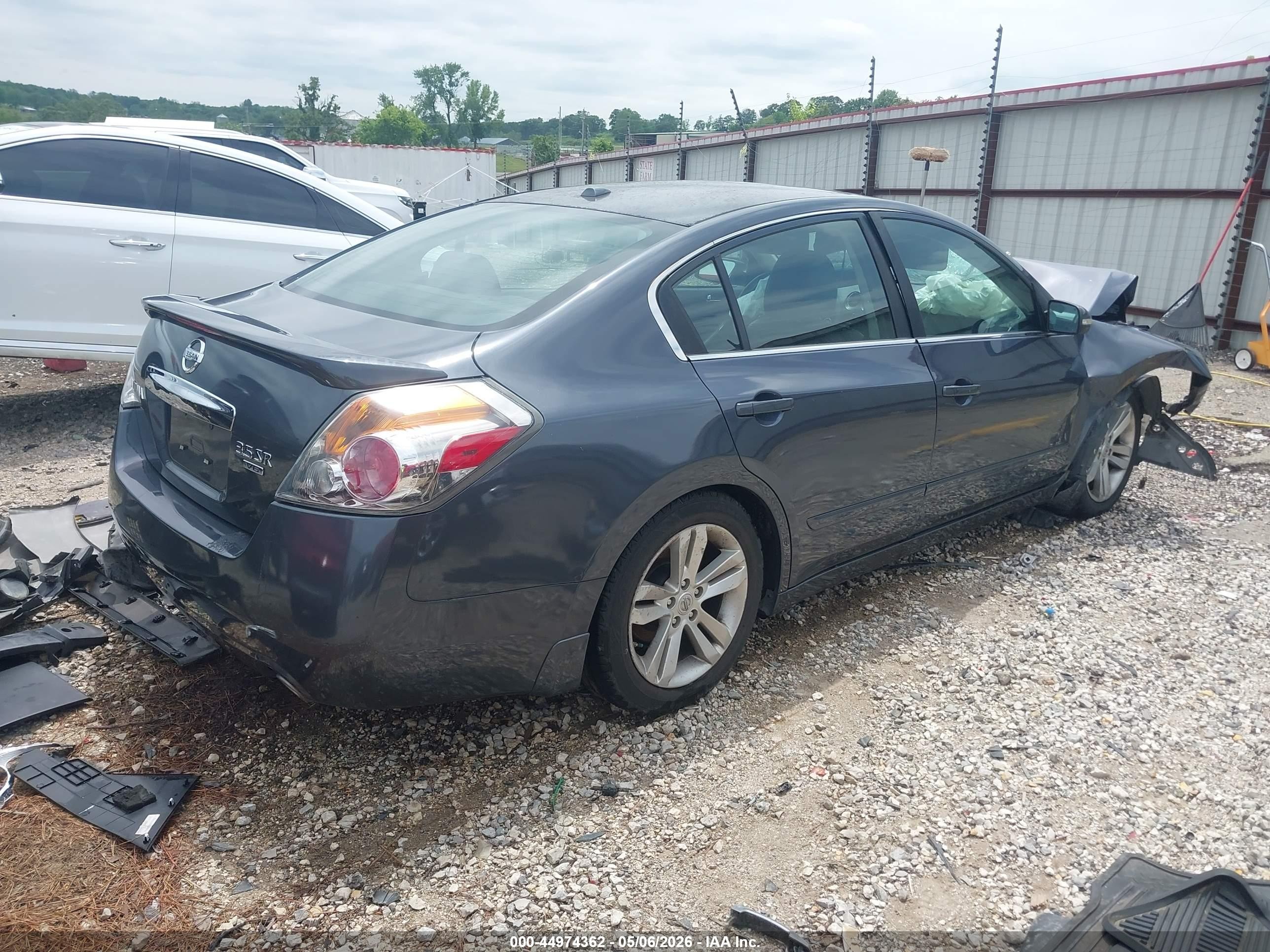 2012 Nissan Altima 3.5 Sr Gray vin: 1N4BL2AP9CC225629