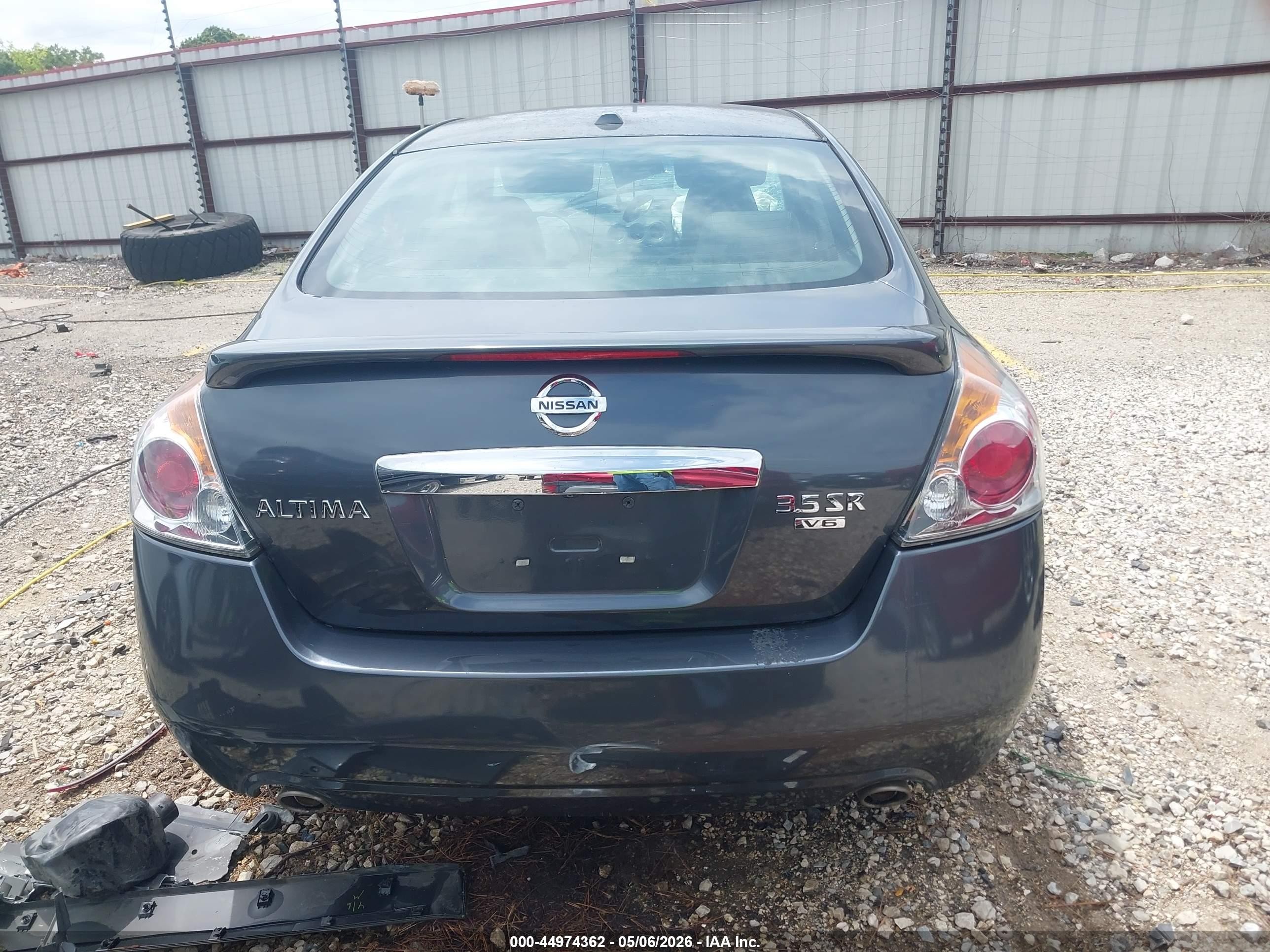 2012 Nissan Altima 3.5 Sr Gray vin: 1N4BL2AP9CC225629