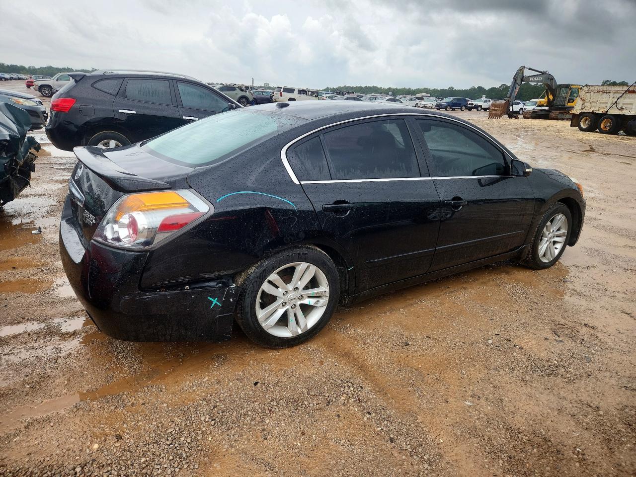 2012 Nissan Altima Sr Black vin: 1N4BL2AP9CN509315
