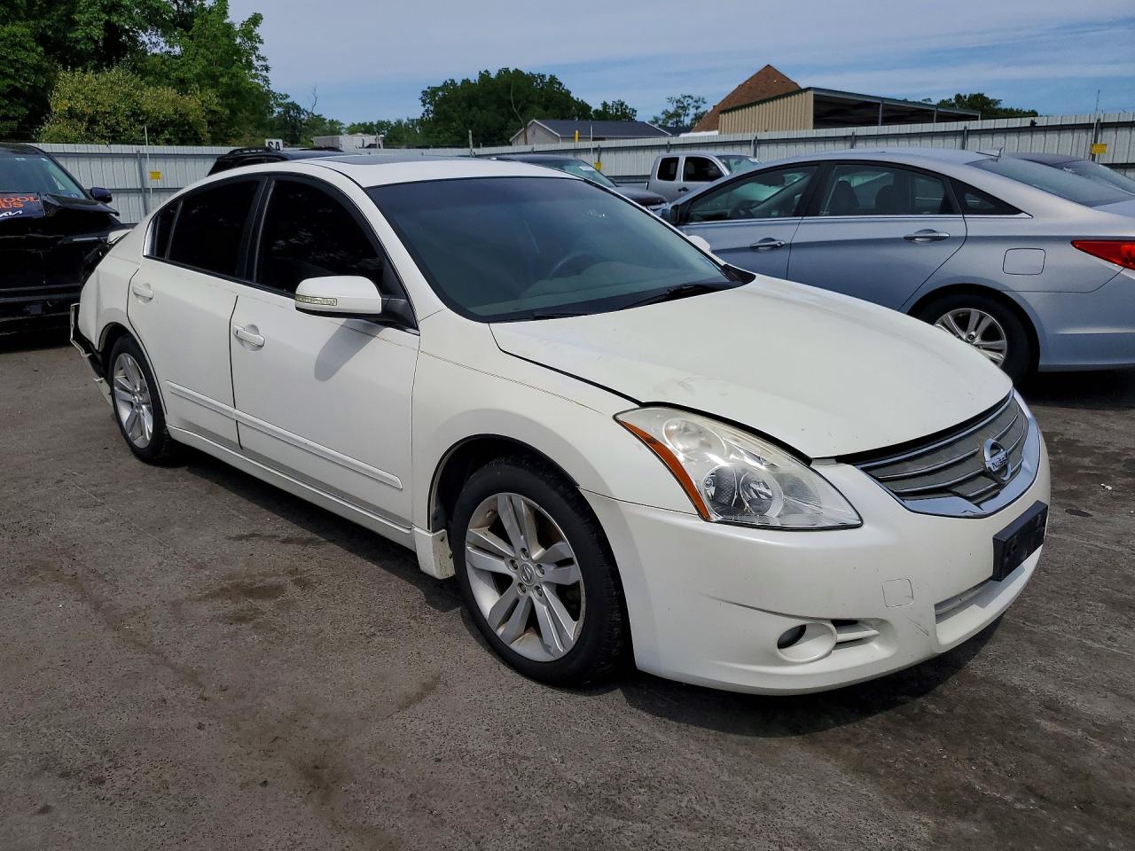 2010 Nissan Altima Sr White vin: 1N4BL2APXAC152283