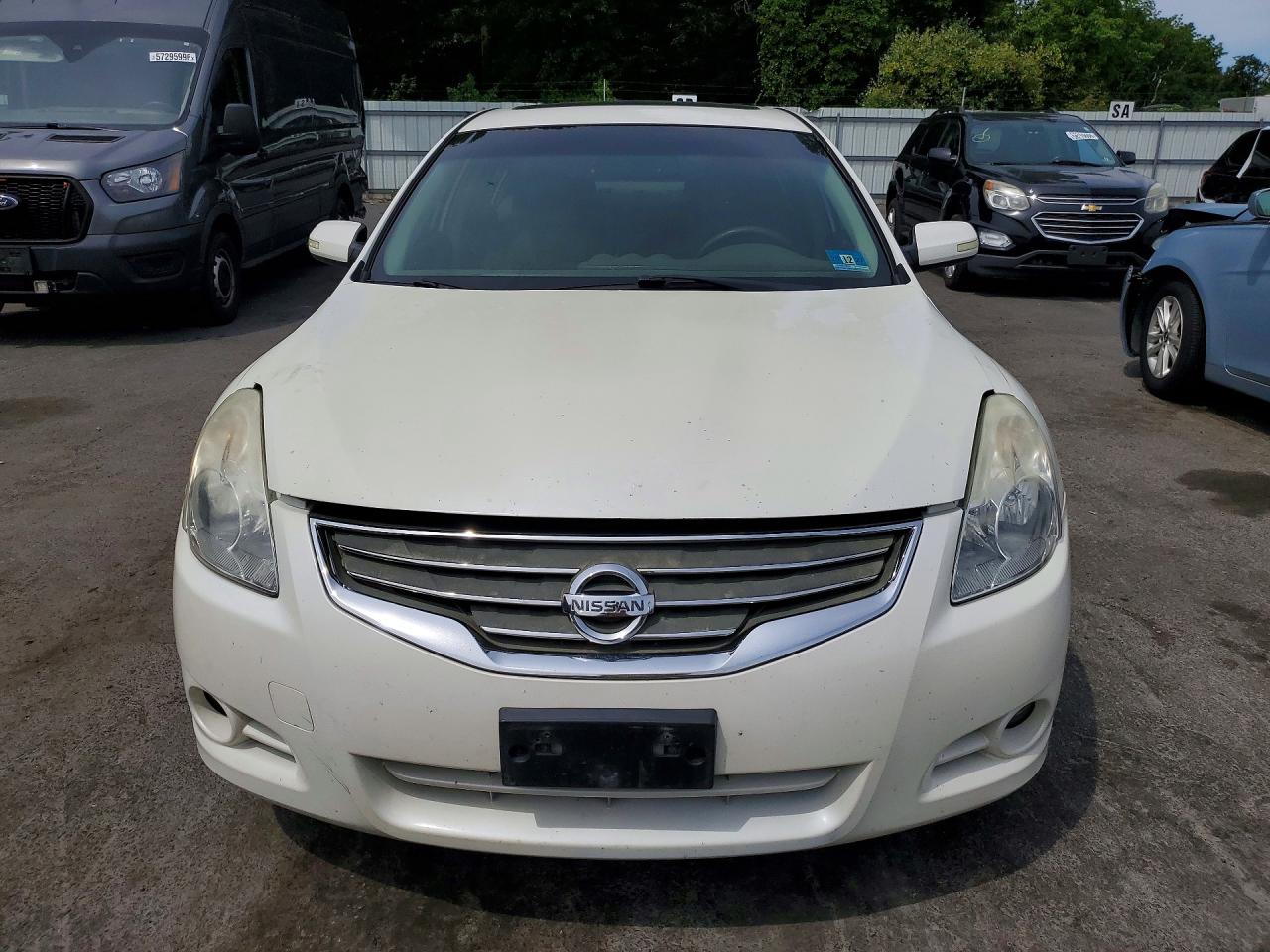 2010 Nissan Altima Sr White vin: 1N4BL2APXAC152283
